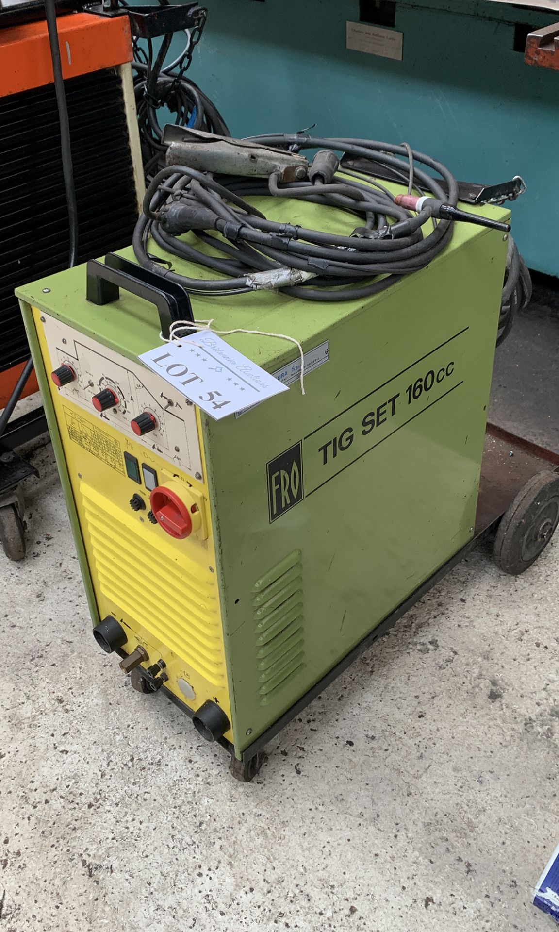 FRO Tig Set 160CC. 160 Amp Tig Welder. - Image 4 of 6