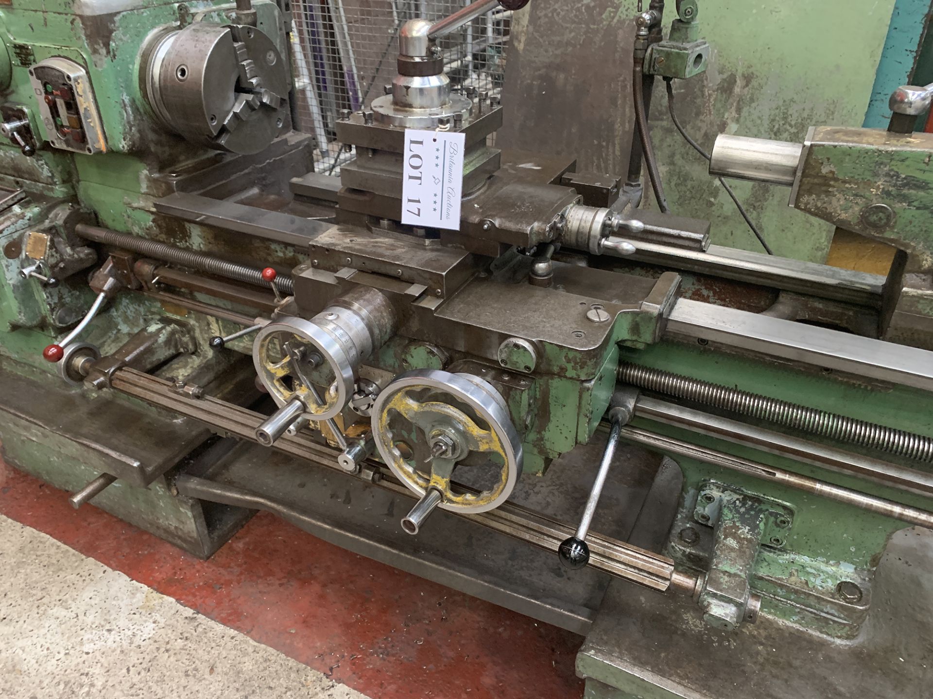 Dean, Smith & Grace Type 1609 x 40 Gap Bed Centre Lathe. - Image 3 of 3