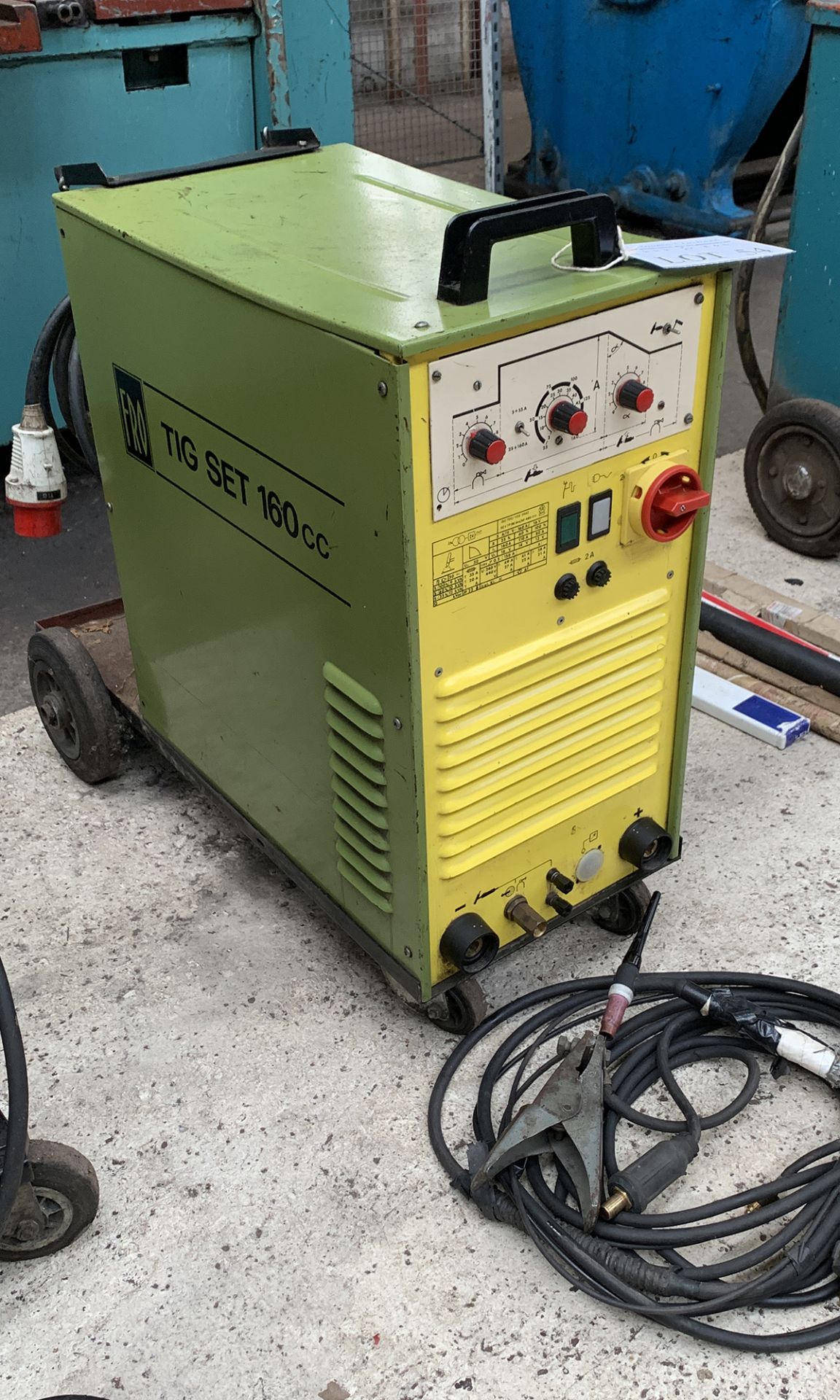 FRO Tig Set 160CC. 160 Amp Tig Welder. - Image 2 of 6