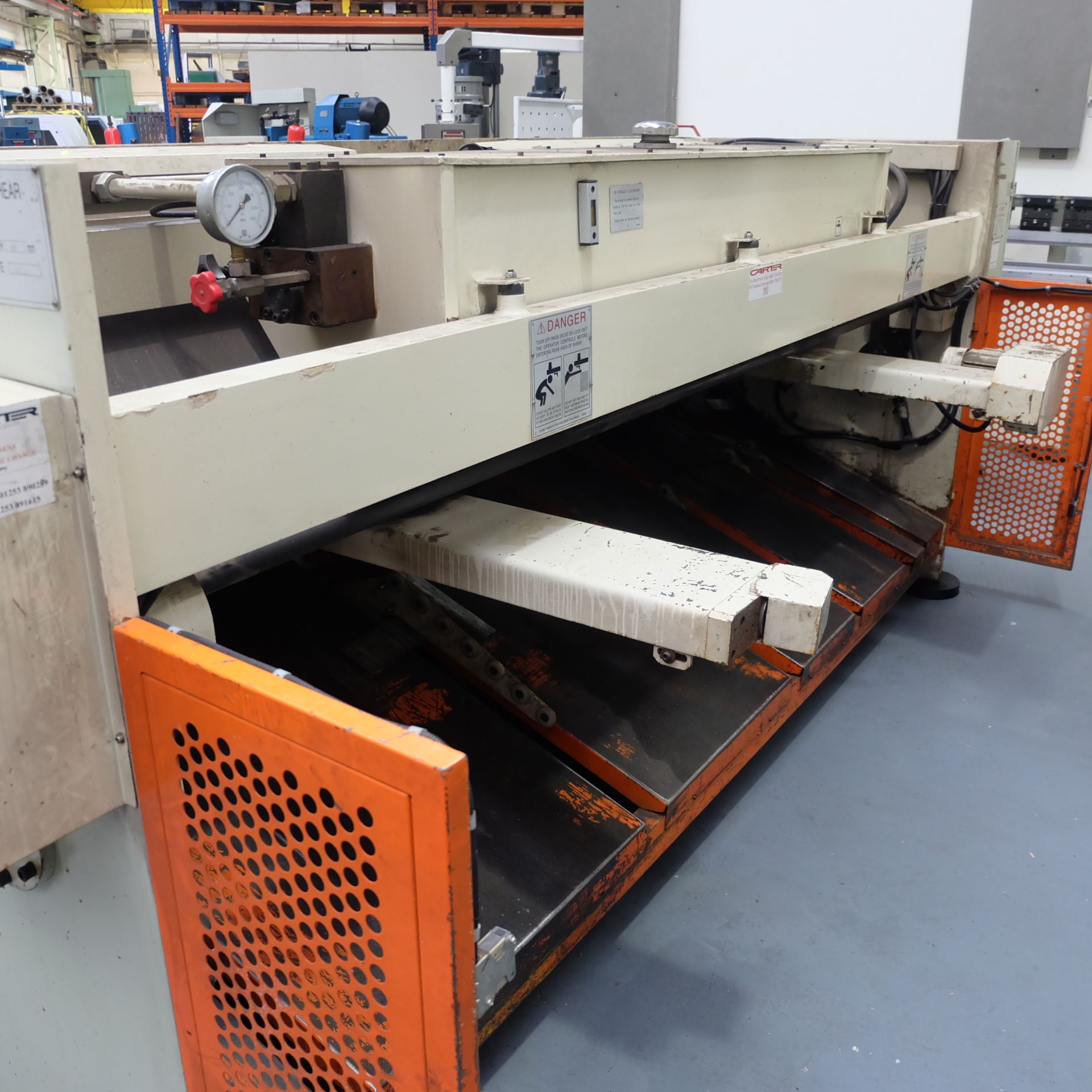 Carter Model QC12K-6x3200: Hydraulic Power Guillotine. - Image 6 of 9