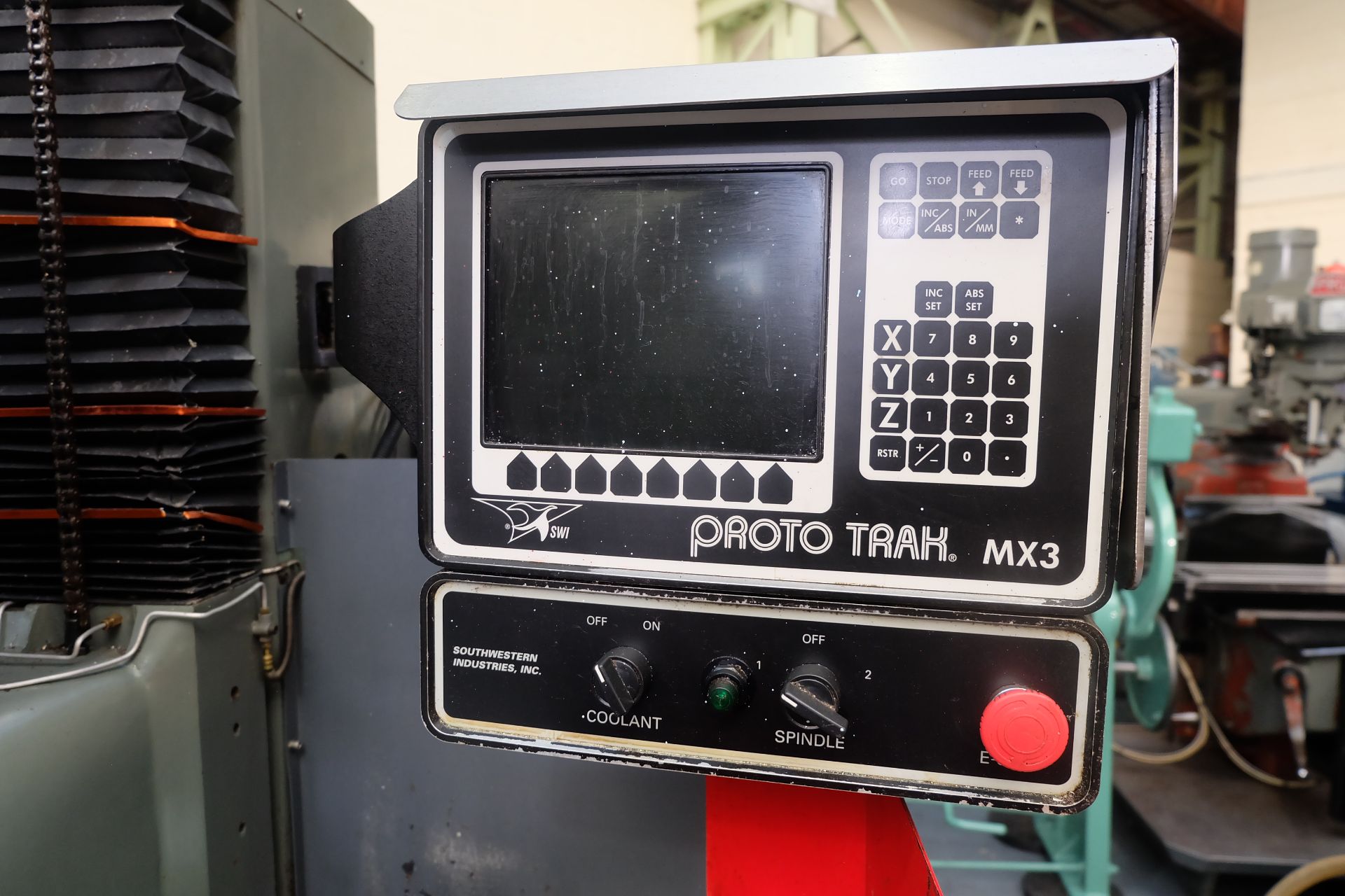 2 x XYZ Type DPM Milling Machines Table 42" x 12 1/2". Prototrak MX3 Control. For Spares or Repair. - Image 15 of 21