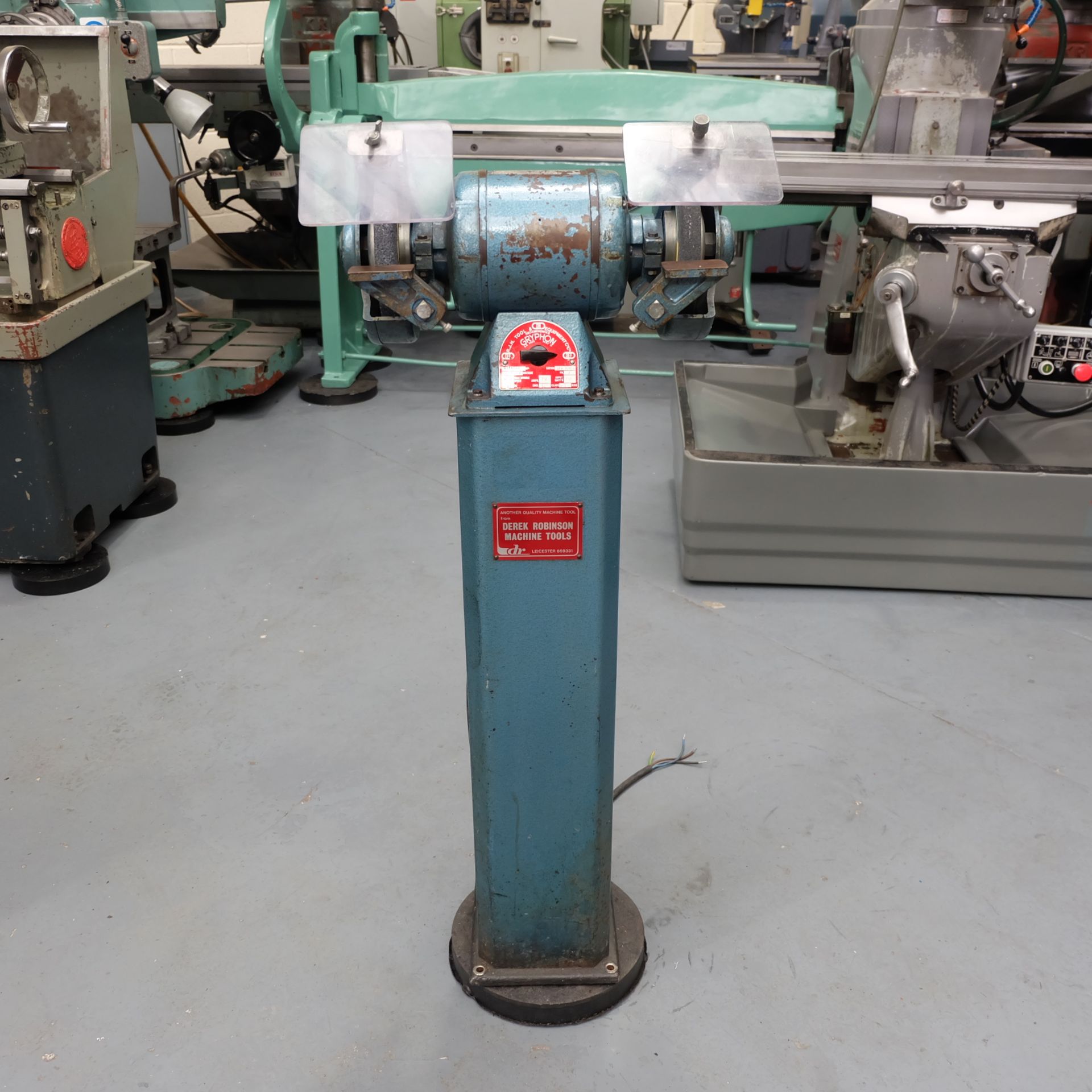 RJH Gryphon: Double Ended Tool Grinder. Wheel Size 6" x 1/2".
