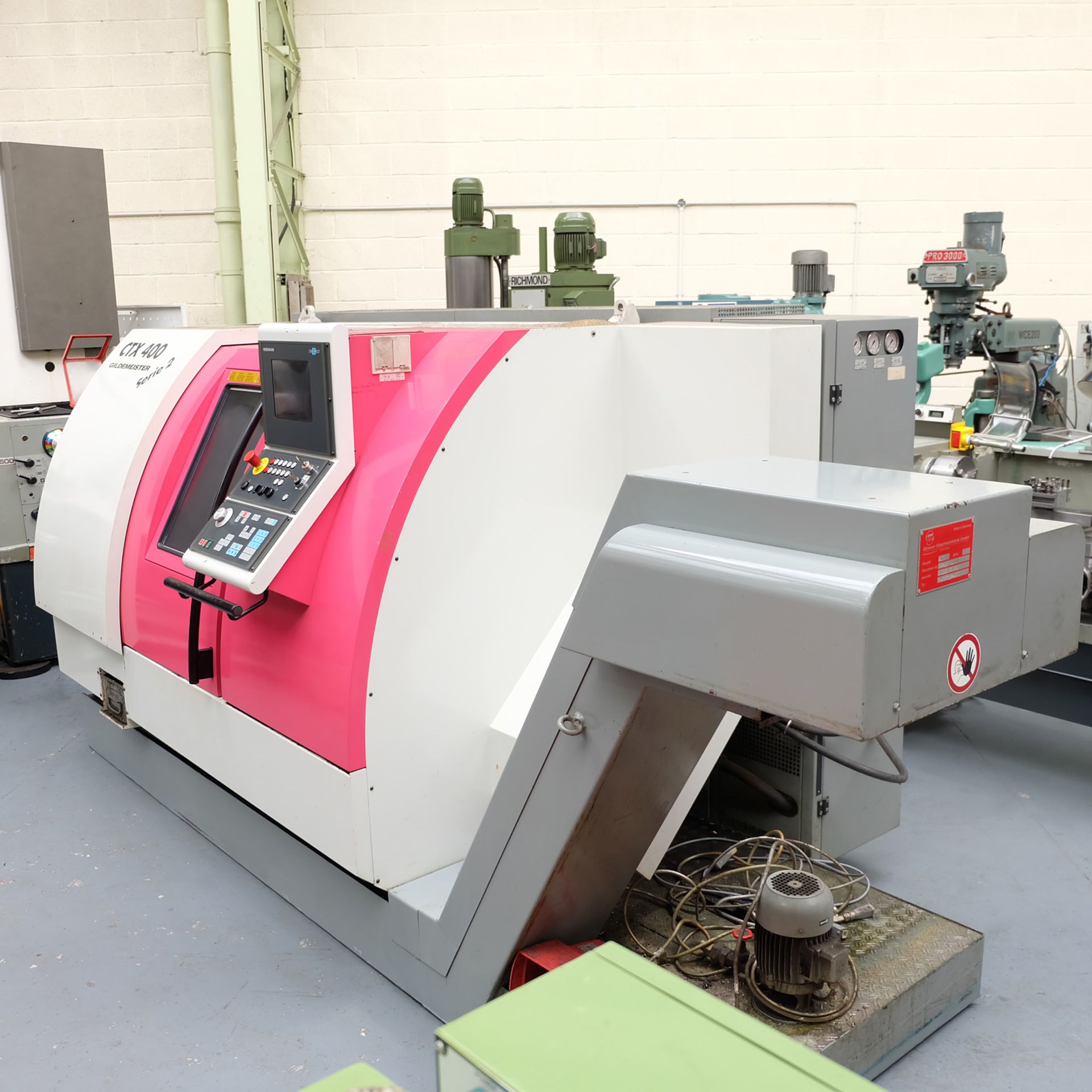 Guildermeister CTX-400 S2. CNC Turning & Milling Centre. With Heidenhain Pilot Control - Image 2 of 17