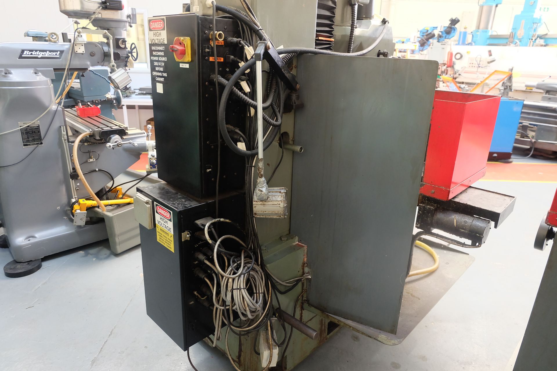 2 x XYZ Type DPM Milling Machines Table 42" x 12 1/2". Prototrak MX3 Control. For Spares or Repair. - Image 17 of 21