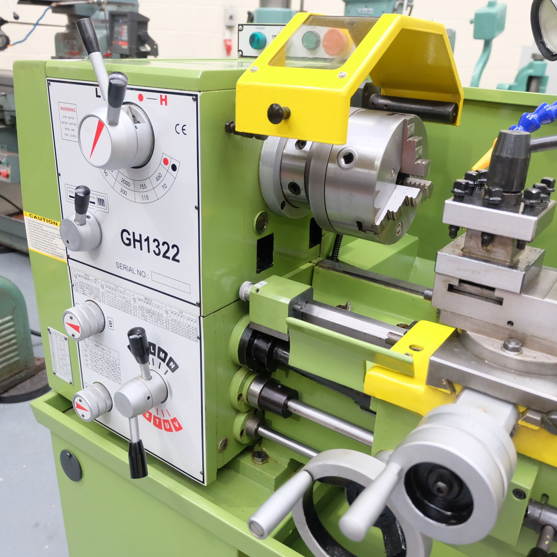 Warco Model GH 1322: Gap Bed Centre Lathe. - Image 3 of 10