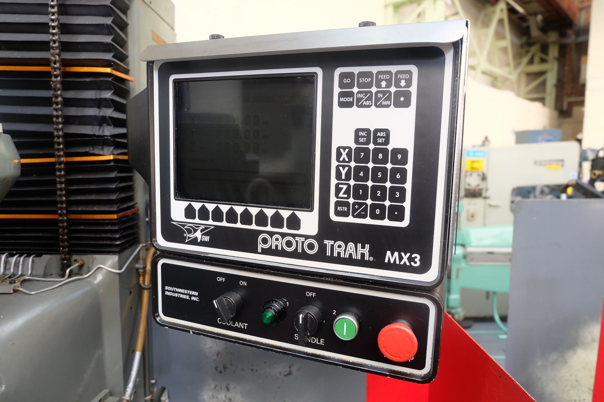 2 x XYZ Type DPM Milling Machines Table 42" x 12 1/2". Prototrak MX3 Control. For Spares or Repair. - Image 6 of 21