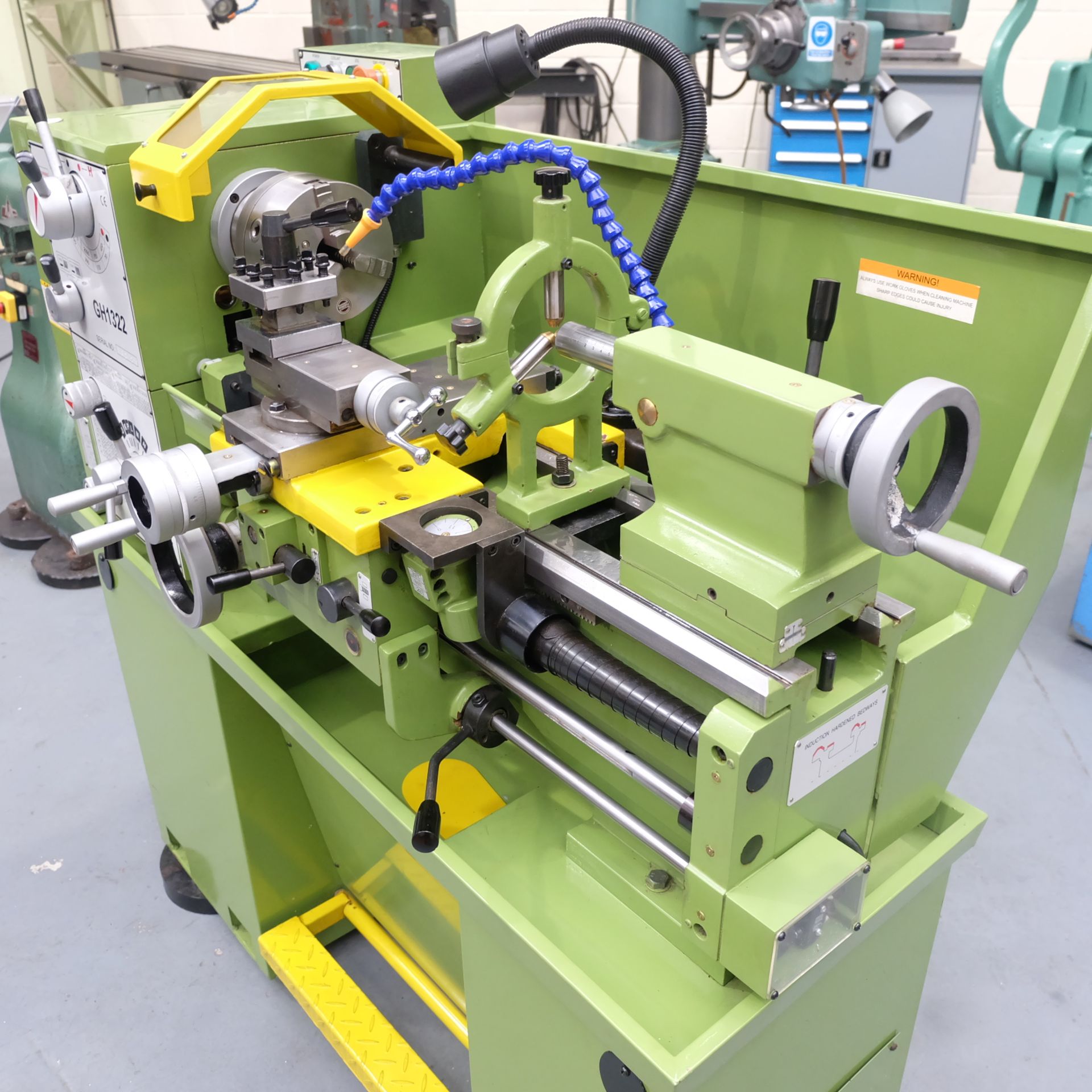 Warco Model GH 1322: Gap Bed Centre Lathe. - Image 6 of 10