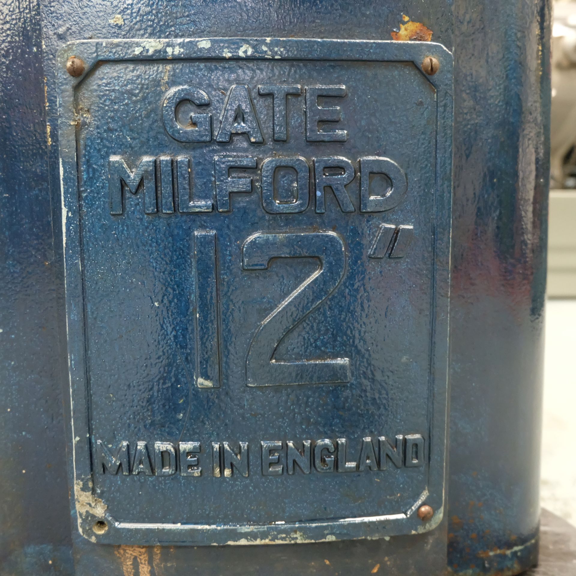 Gate Milford: Double ended Tool Grinder. Wheel Size 12" x 1 1/2". - Image 4 of 6