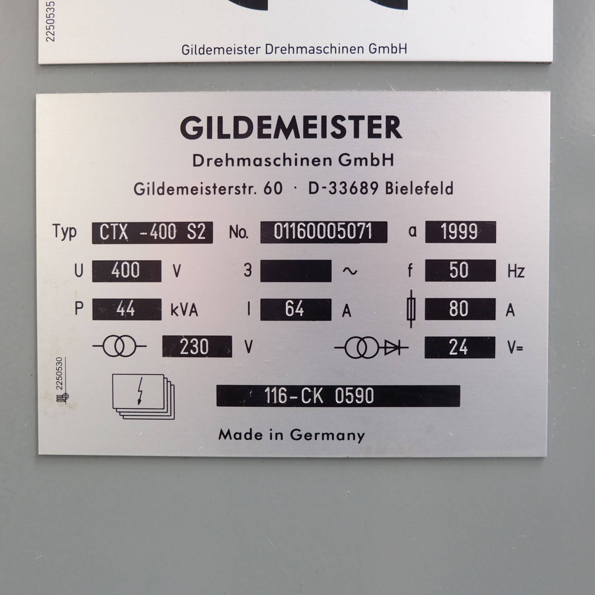 Guildermeister CTX-400 S2. CNC Turning & Milling Centre. With Heidenhain Pilot Control - Image 14 of 17