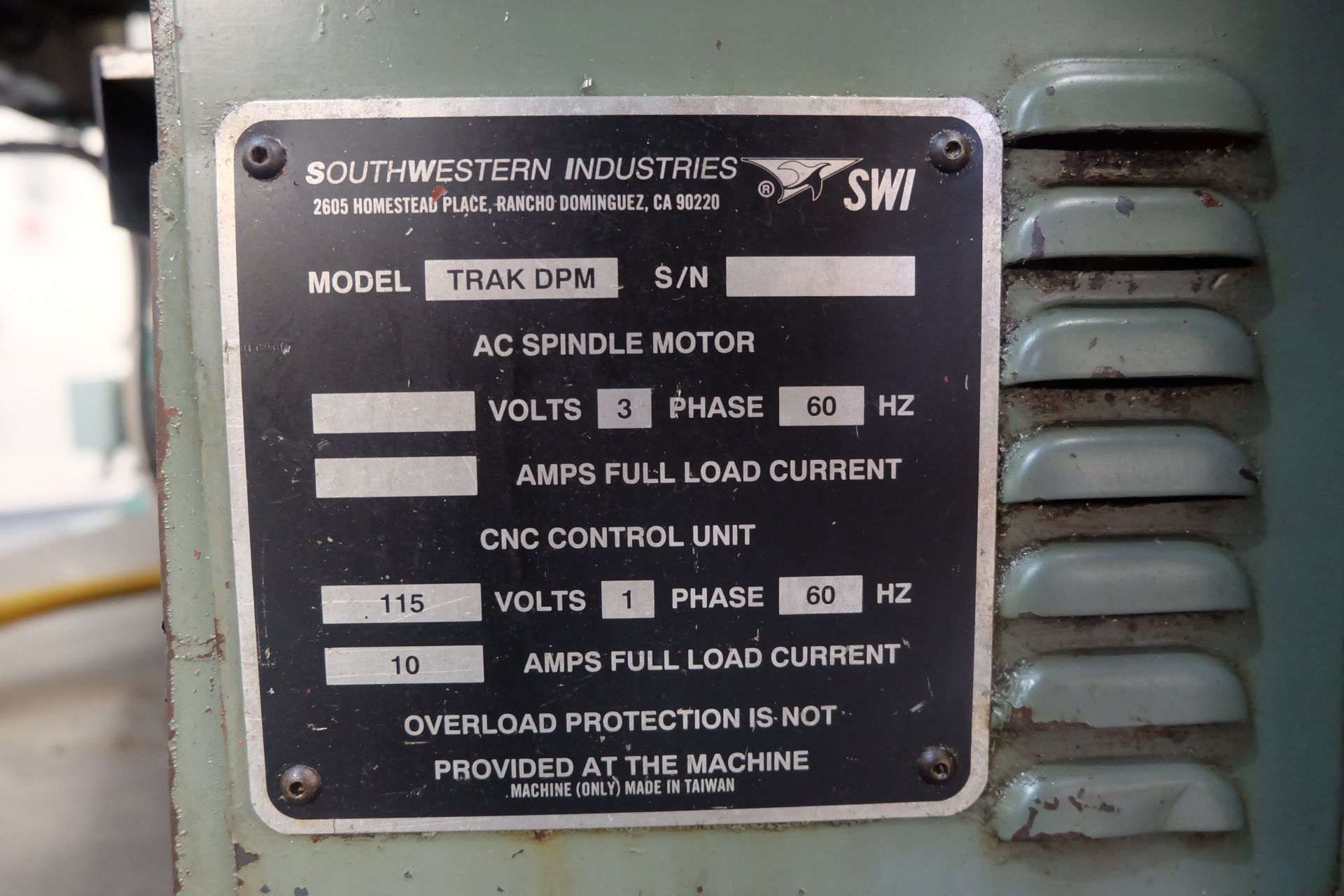 2 x XYZ Type DPM Milling Machines Table 42" x 12 1/2". Prototrak MX3 Control. For Spares or Repair. - Image 16 of 21