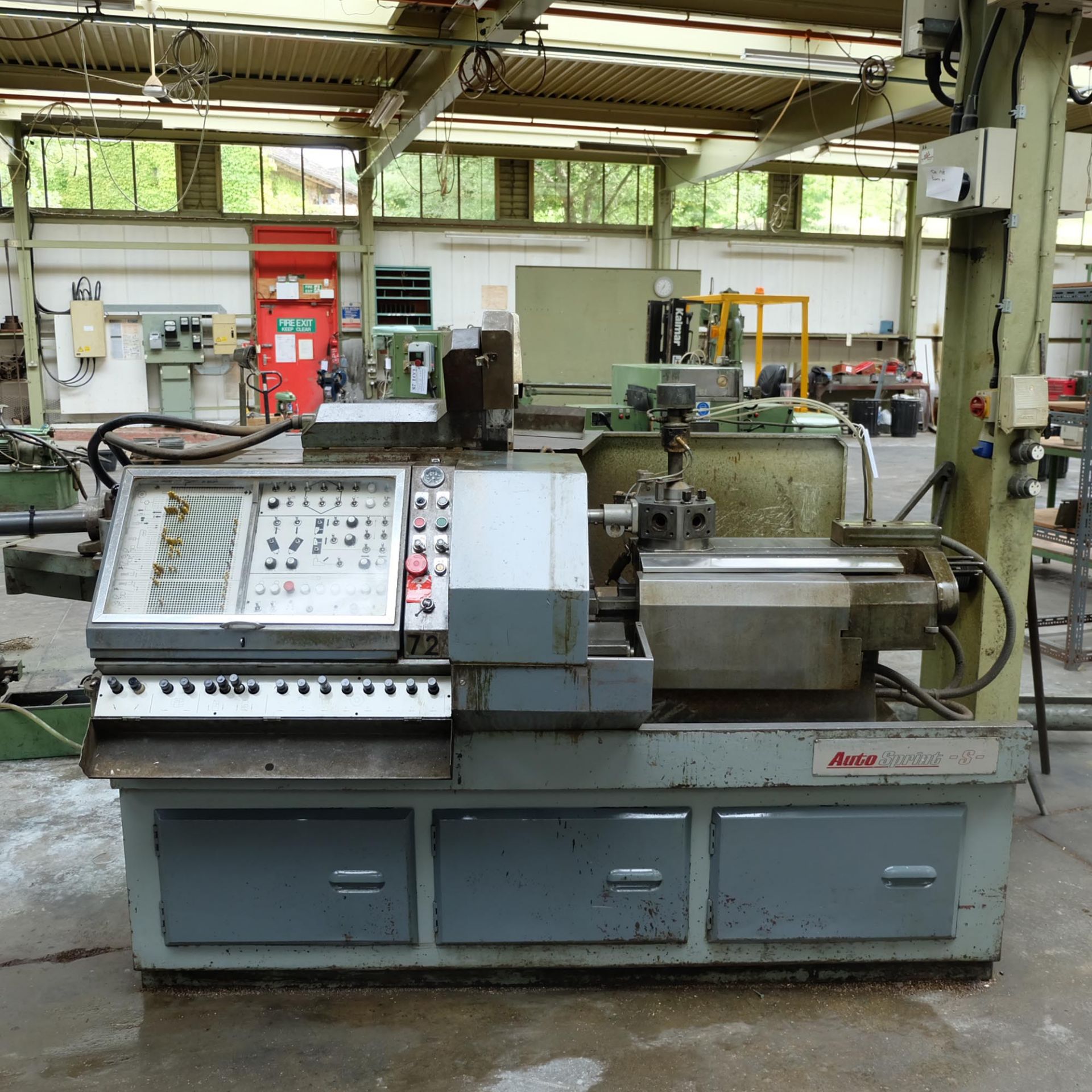 Emi-Mec Auto Sprint 'S' Plugboard Capstan Lathe.