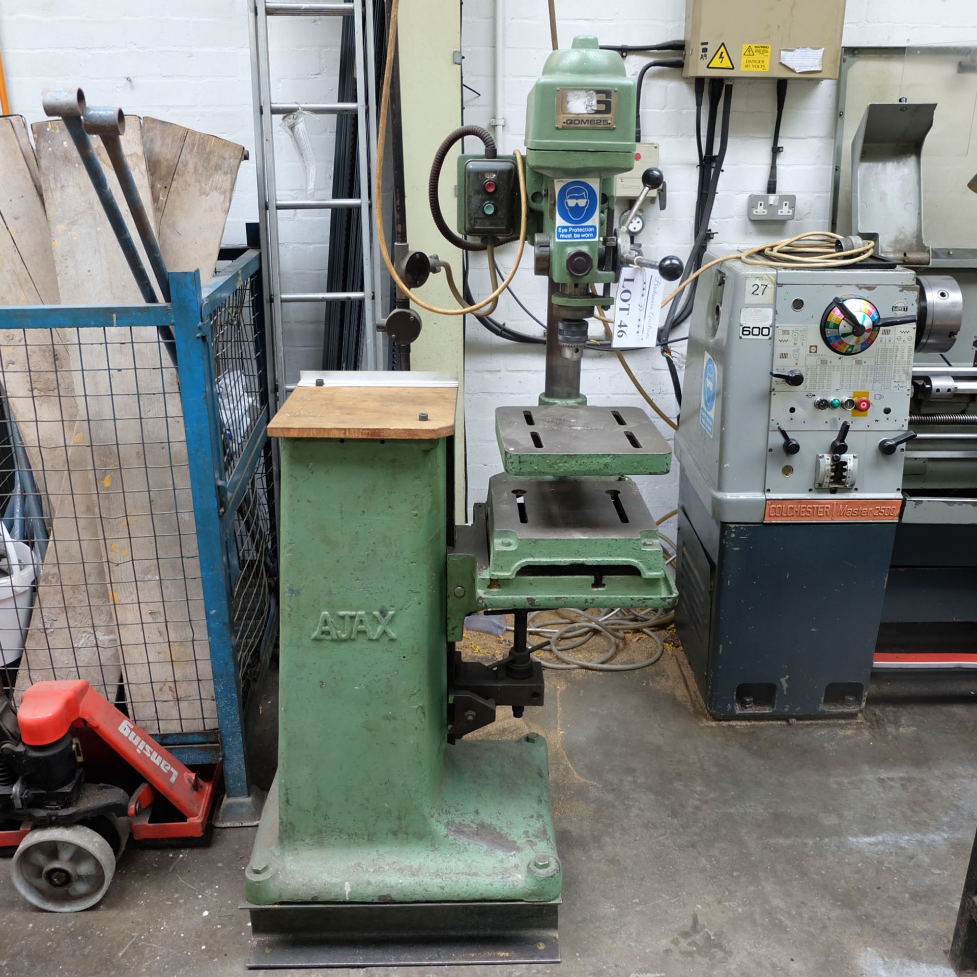 Qualters and Smith QDM 625 Bench Drill.