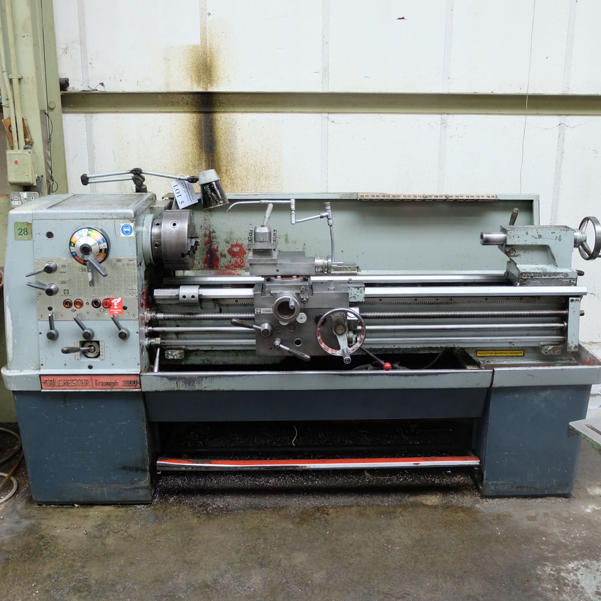 Colchester Triumph 2000 Gap Bed Centre Lathe.