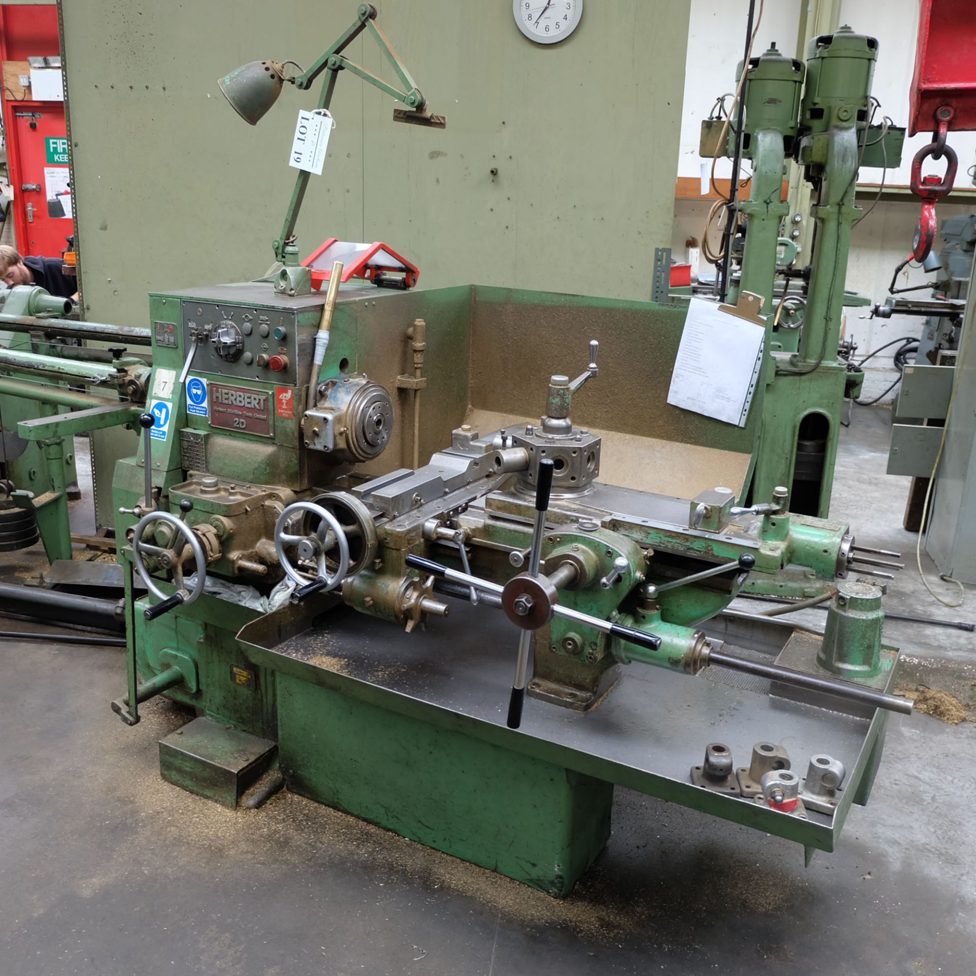 Herbert 2D Capstan Lathe. - Image 2 of 6