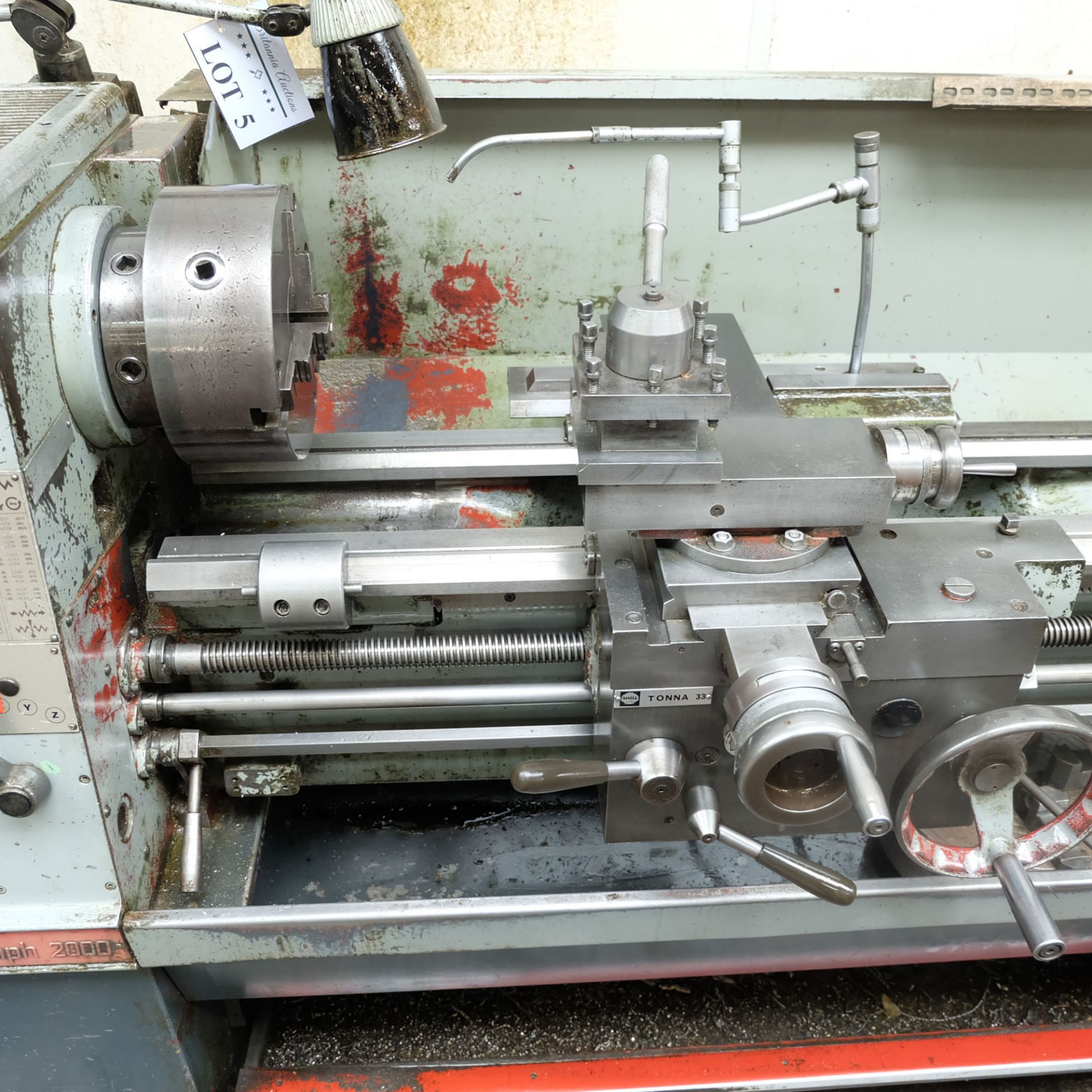 Colchester Triumph 2000 Gap Bed Centre Lathe. - Image 3 of 6