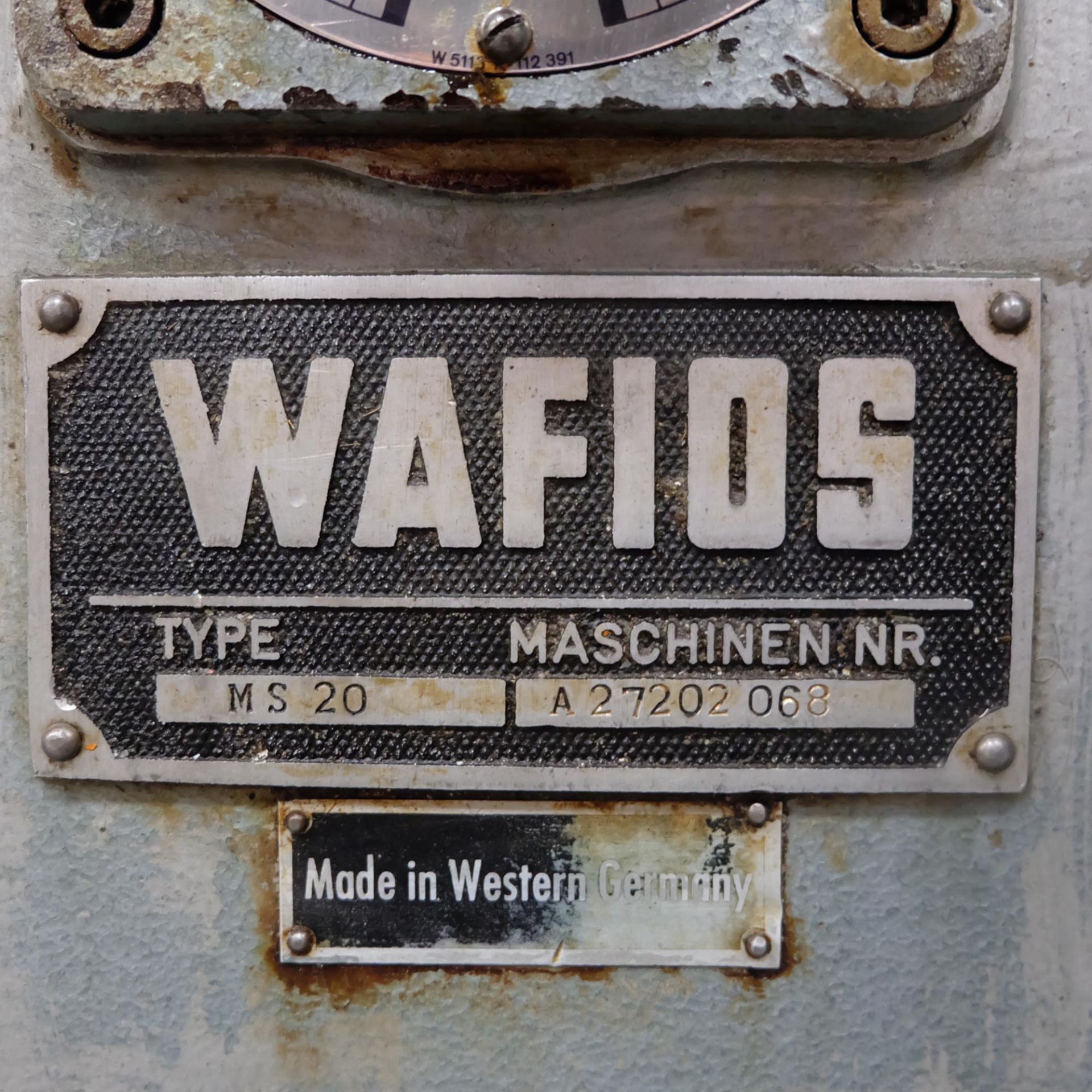 Wafios Type MS20. Metal Tube Profiling and Coiling Machine. - Image 7 of 9