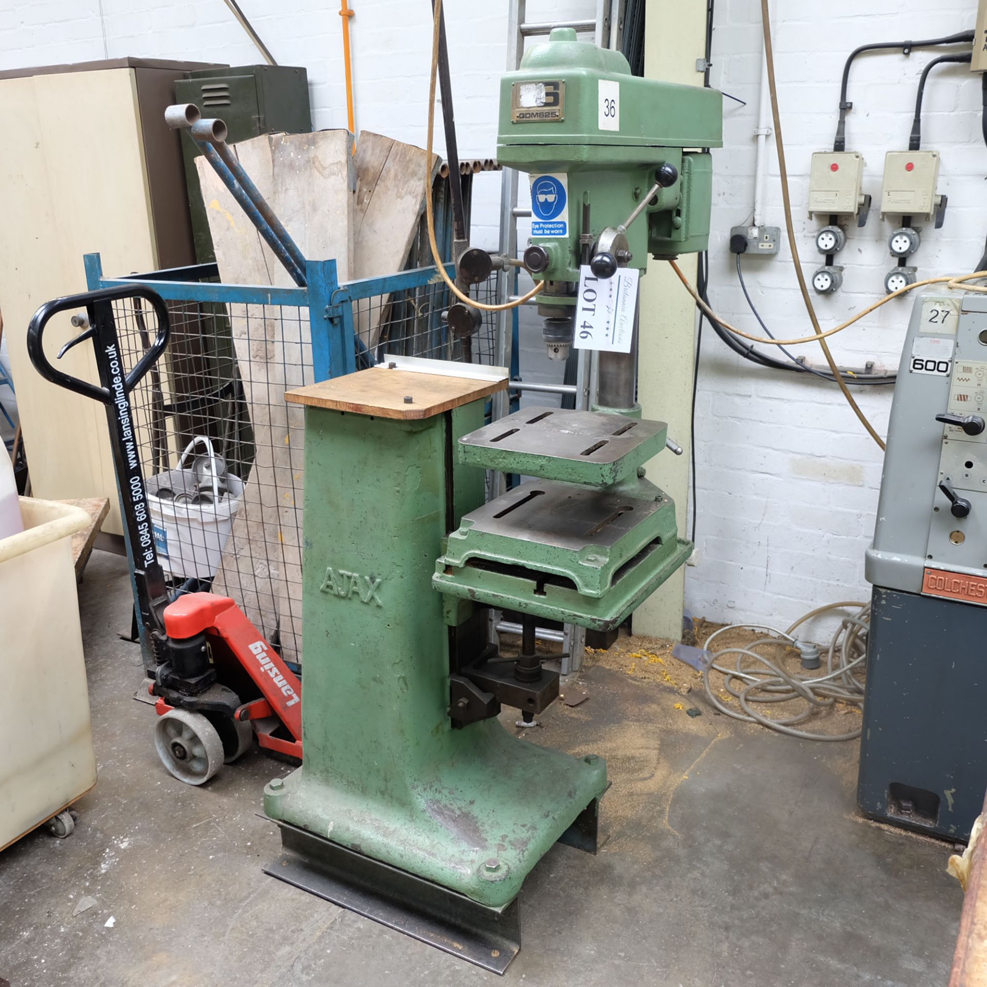 Qualters and Smith QDM 625 Bench Drill. - Image 2 of 8