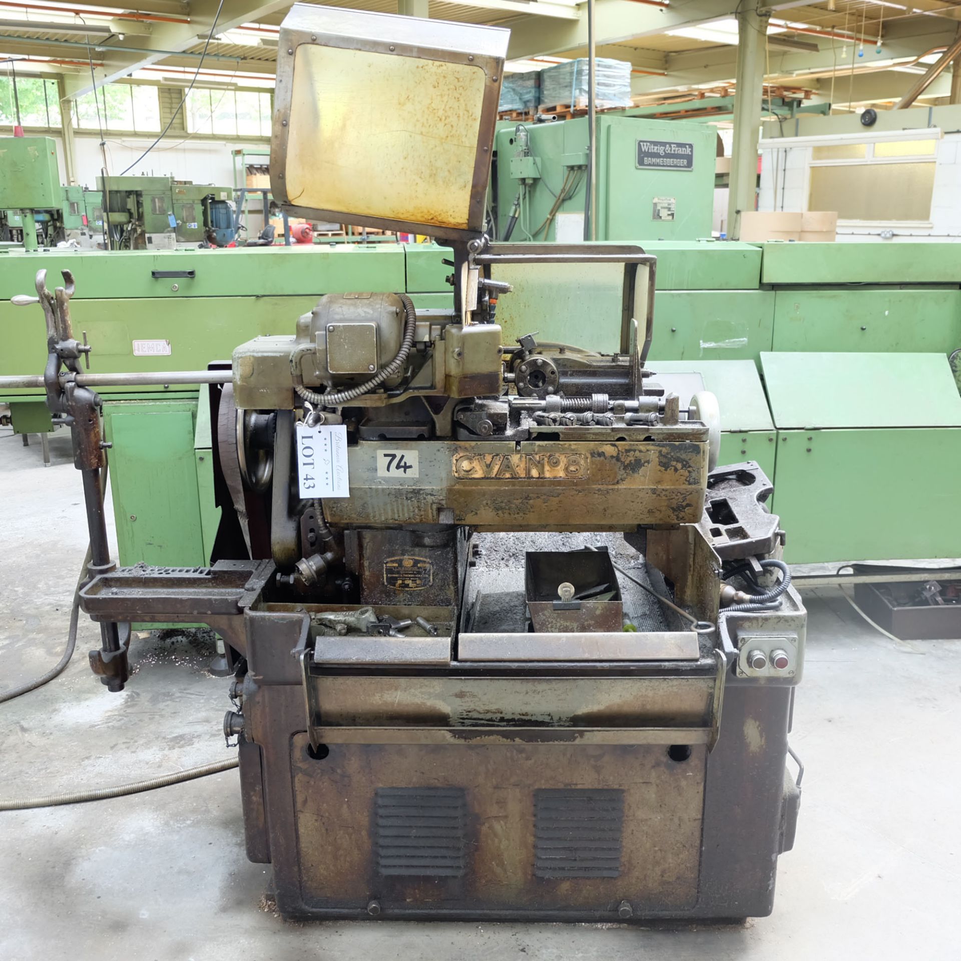 Kearney & Trecker CVA No.8 Single Spindle Auto Screwing Machine.