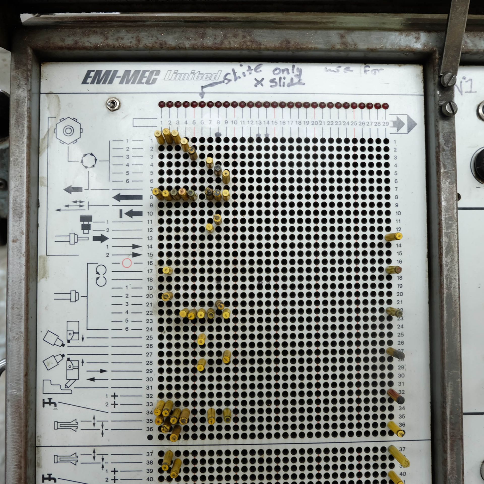 Emi-Mec Auto Sprint 'S' Plugboard Capstan Lathe. - Image 5 of 11