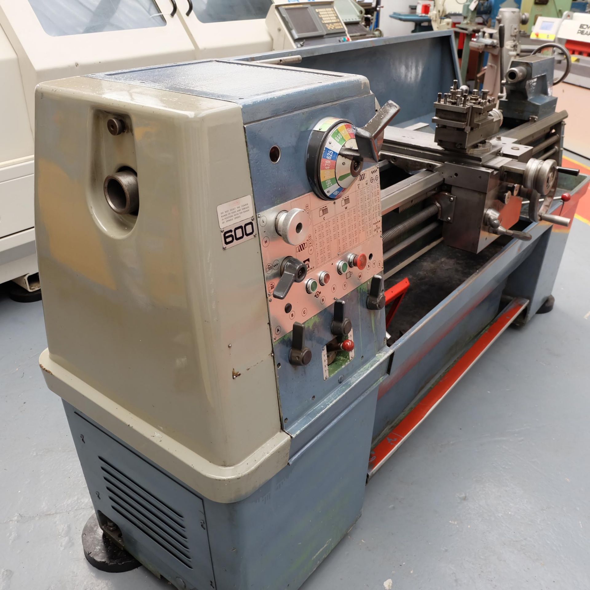 Colchester Triumph 2000 Gap Straight Bed Centre Lathe. - Image 3 of 14