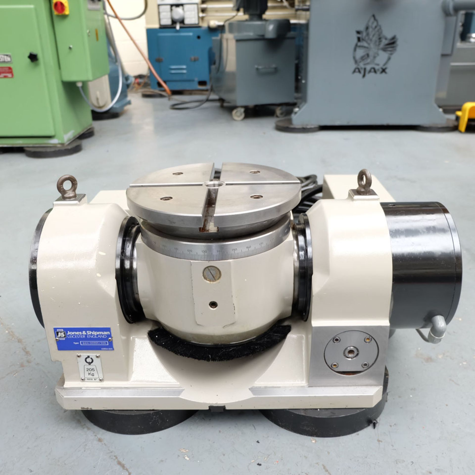 Jones & Shipman Type 8414-009DC/306 4th Axis Rotary & Tilting Table. Table Size 260mm.