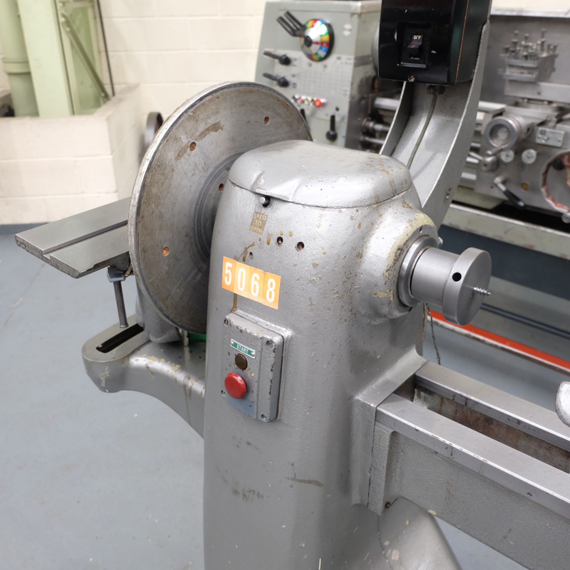 Union Graduate Pedestal Wood Turning Lathe. Distance Between Centres 30". Swing Over Bed 12". - Image 2 of 6