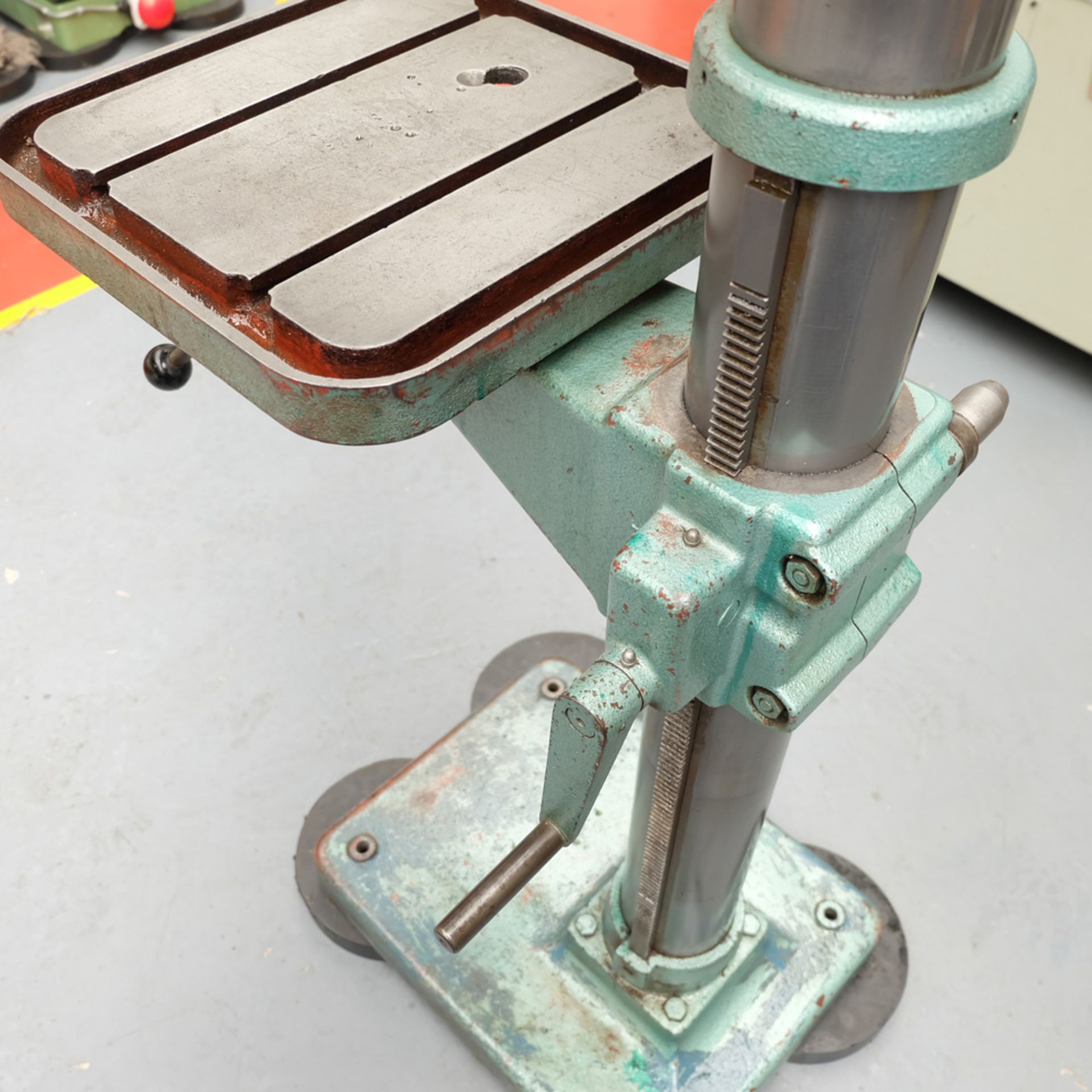 Berema Gima Type P12 Gear Driven Pillar Drill. Spindle Taper No.3 Morse. - Image 8 of 9