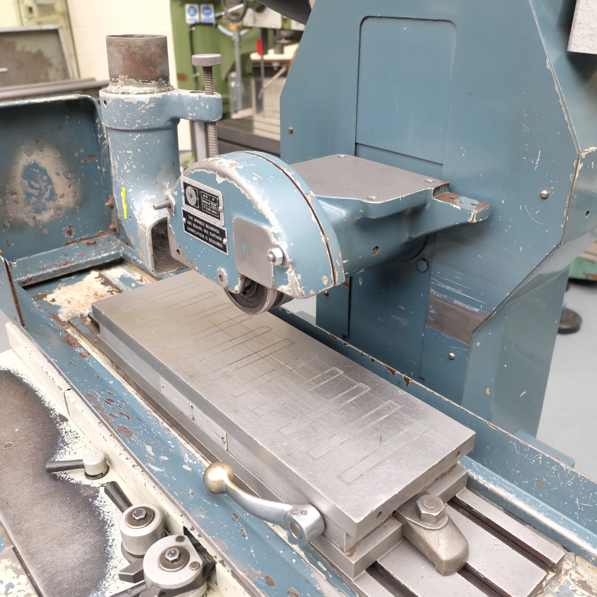 Jones & Shipman 540 Surface Grinder. Capacity 18" x 6". Imperial Dials. - Image 6 of 8