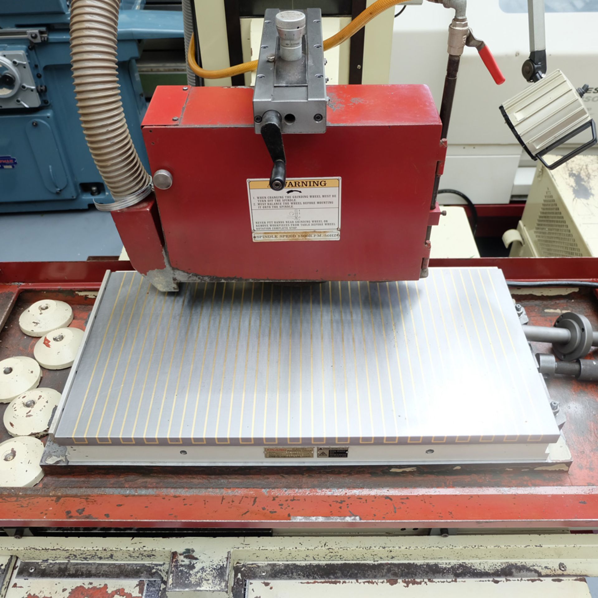 XYZ Type 1632 Tool Room Surface Grinding Machine. Capacity 32" x 16". 32" x 16" Magnetic Chuck. - Image 3 of 17