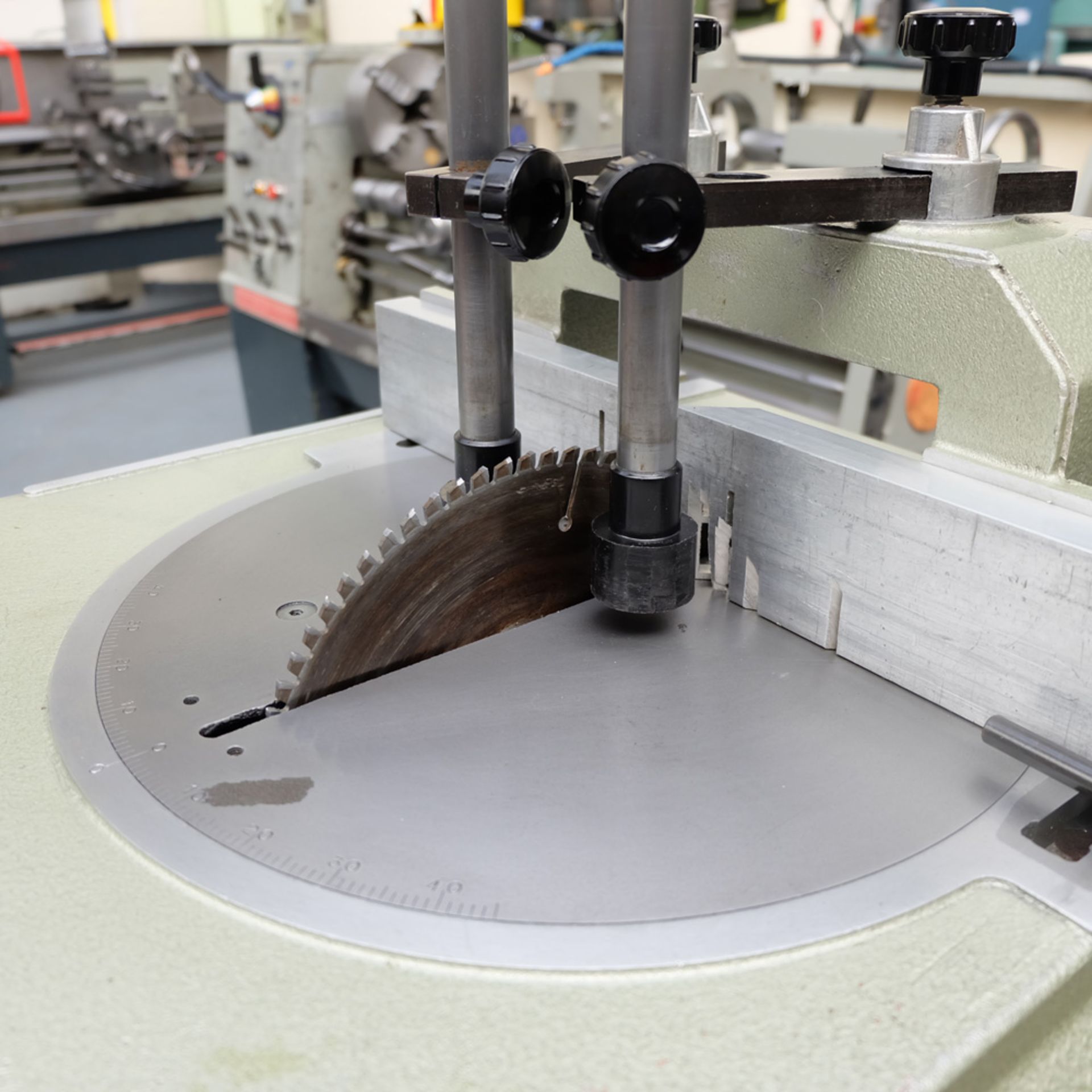 Pedrazzoli Delta Brown Up Stroke Circular Saw for Aluminium & Plastics. Max Blade Size 250mm. - Image 6 of 9