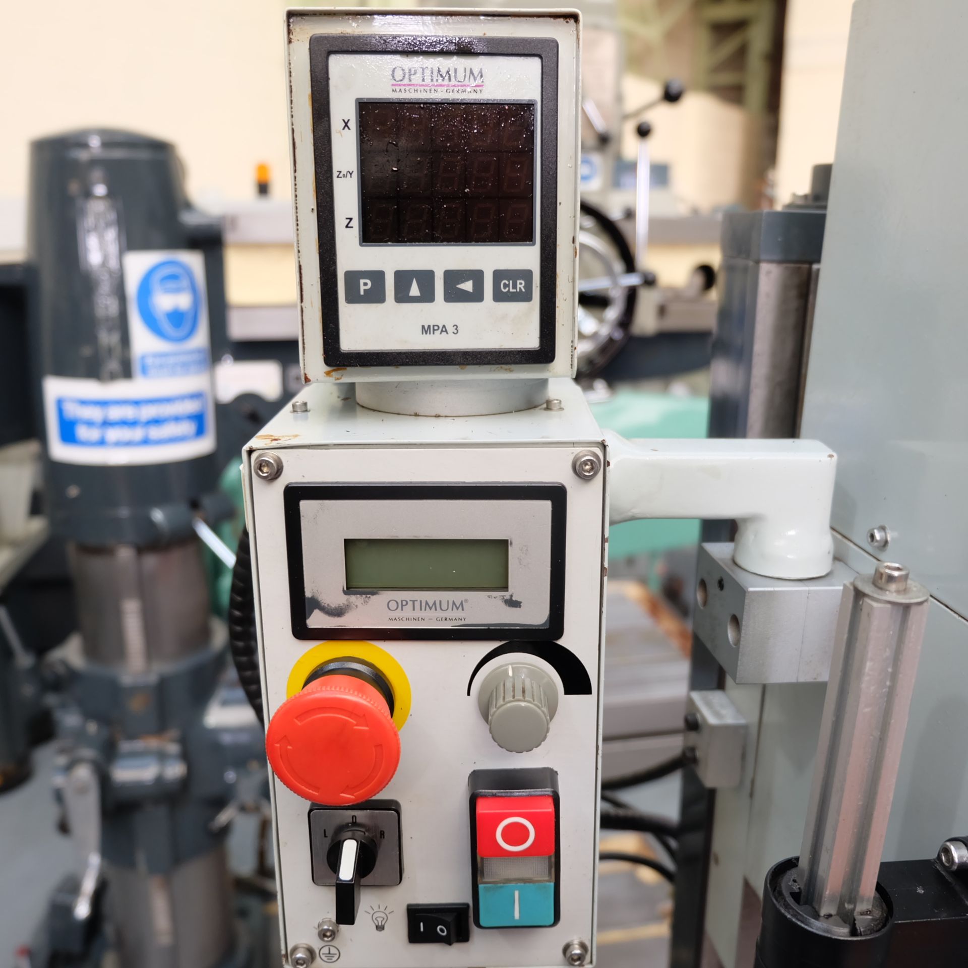 Optimum BF20 Vario Drilling & Milling Machine. Spindle Taper 2 Morse Taper. - Image 5 of 11