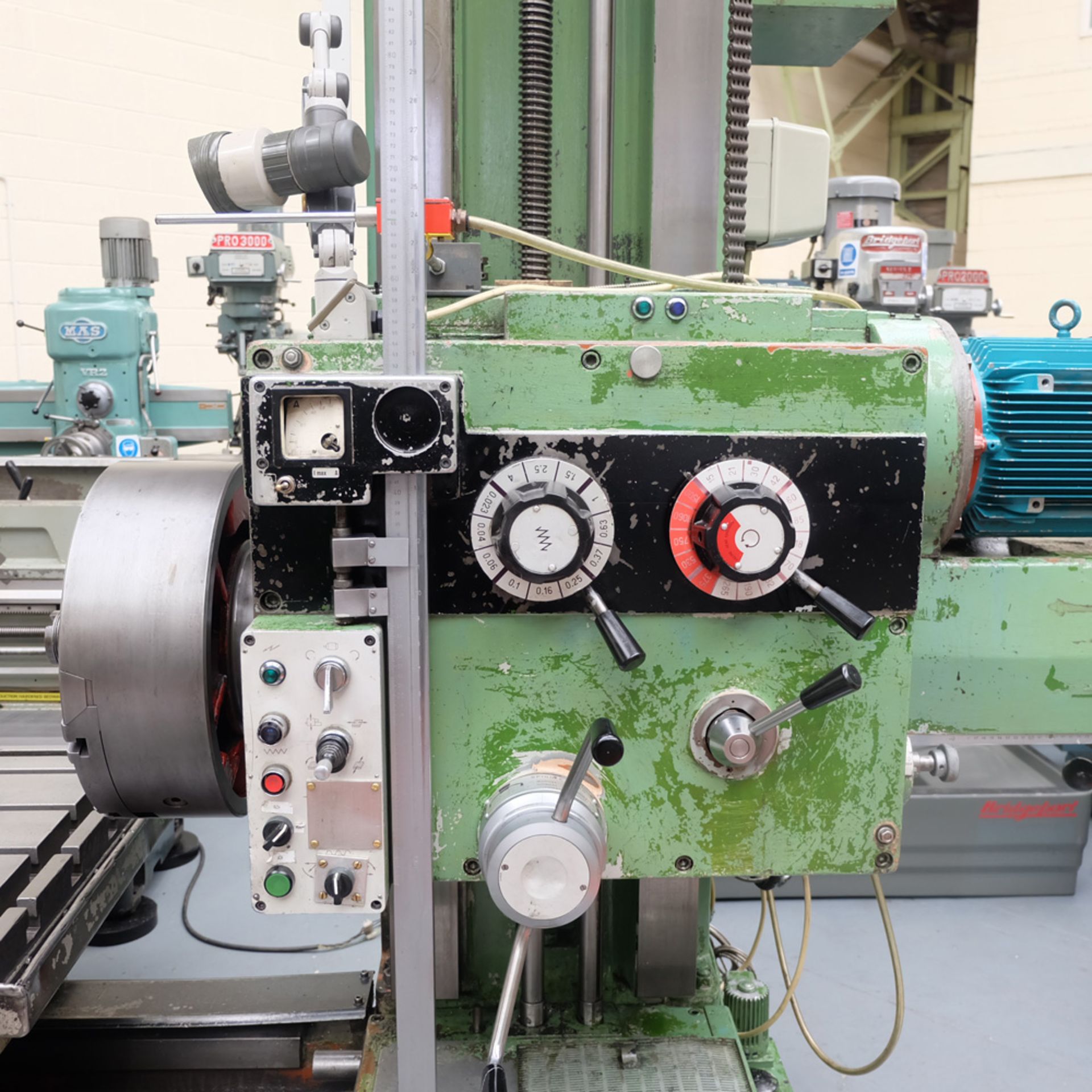 Ceruti Type ABC 75 Wide Bed Horizontal Boring, Milling & Facing Machine. - Image 3 of 17