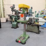 Warco Model DT-25 Floor Standing Pillar Drill. Table Size 15" x 13".