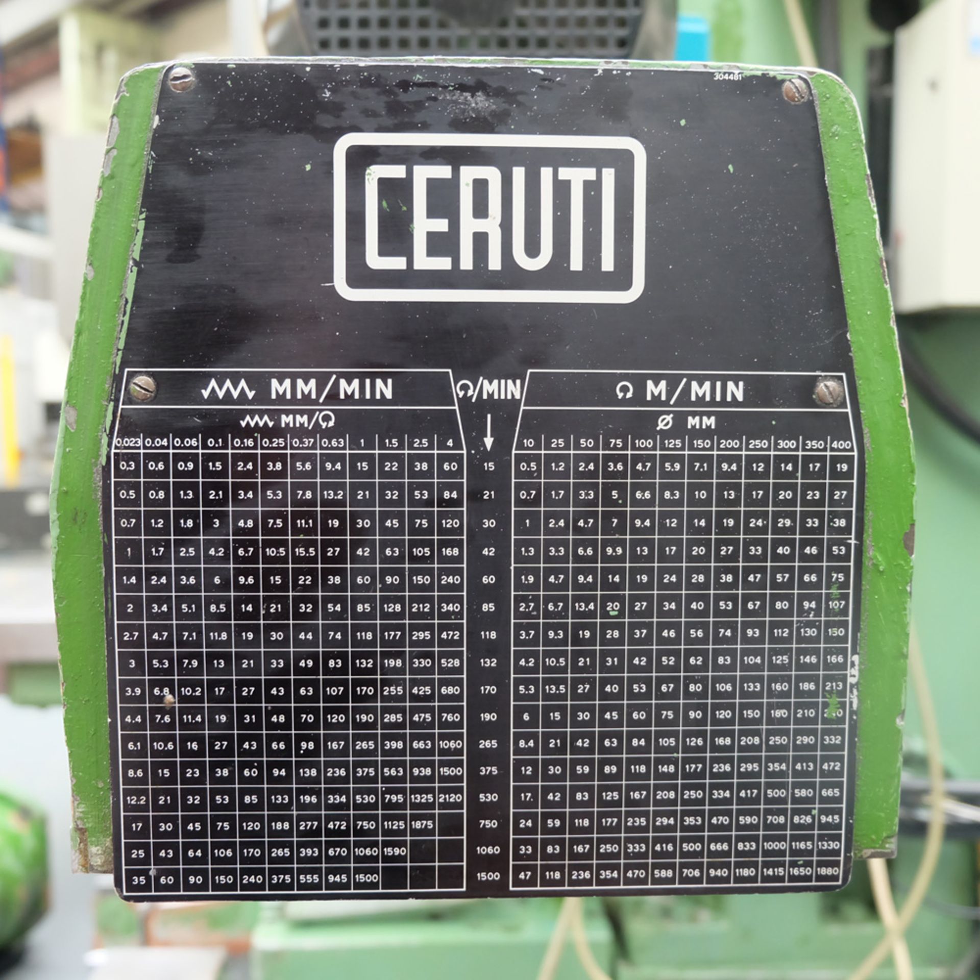 Ceruti Type ABC 75 Wide Bed Horizontal Boring, Milling & Facing Machine. - Image 8 of 17