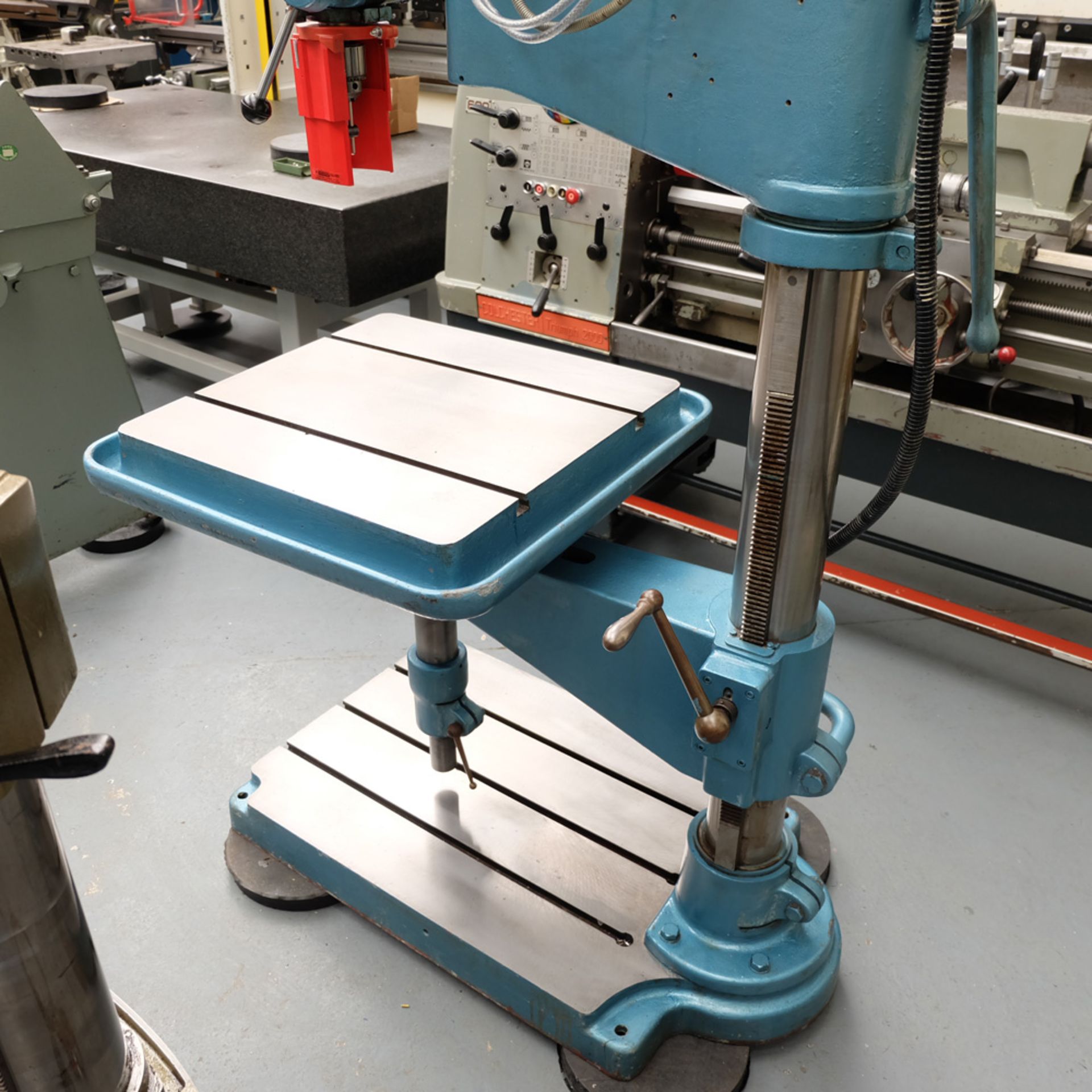 Meddings Type A10 Articulated Arm Drilling Machine. Table Size 24" x 24". - Image 8 of 8