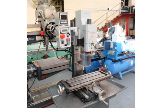 Optimum BF20 Vario Drilling & Milling Machine. Spindle Taper 2 Morse Taper. - Image 3 of 11