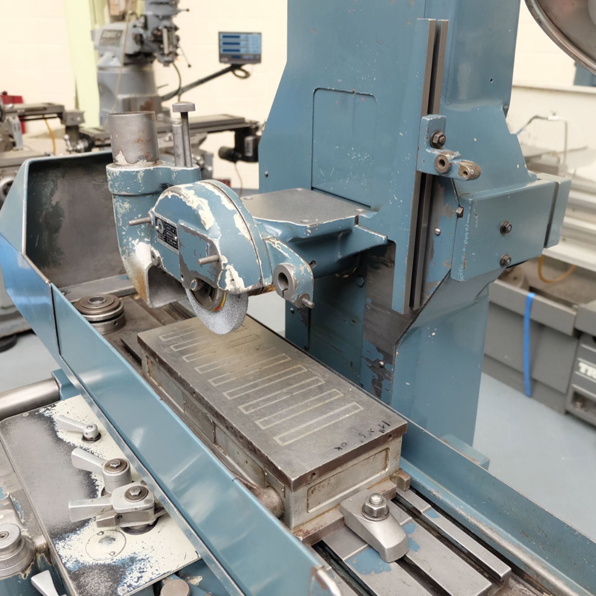 Jones & Shipman Type 540P Tool Room Surface Grinder. Capacity 18" x 6". Imperial Dials. - Image 3 of 7