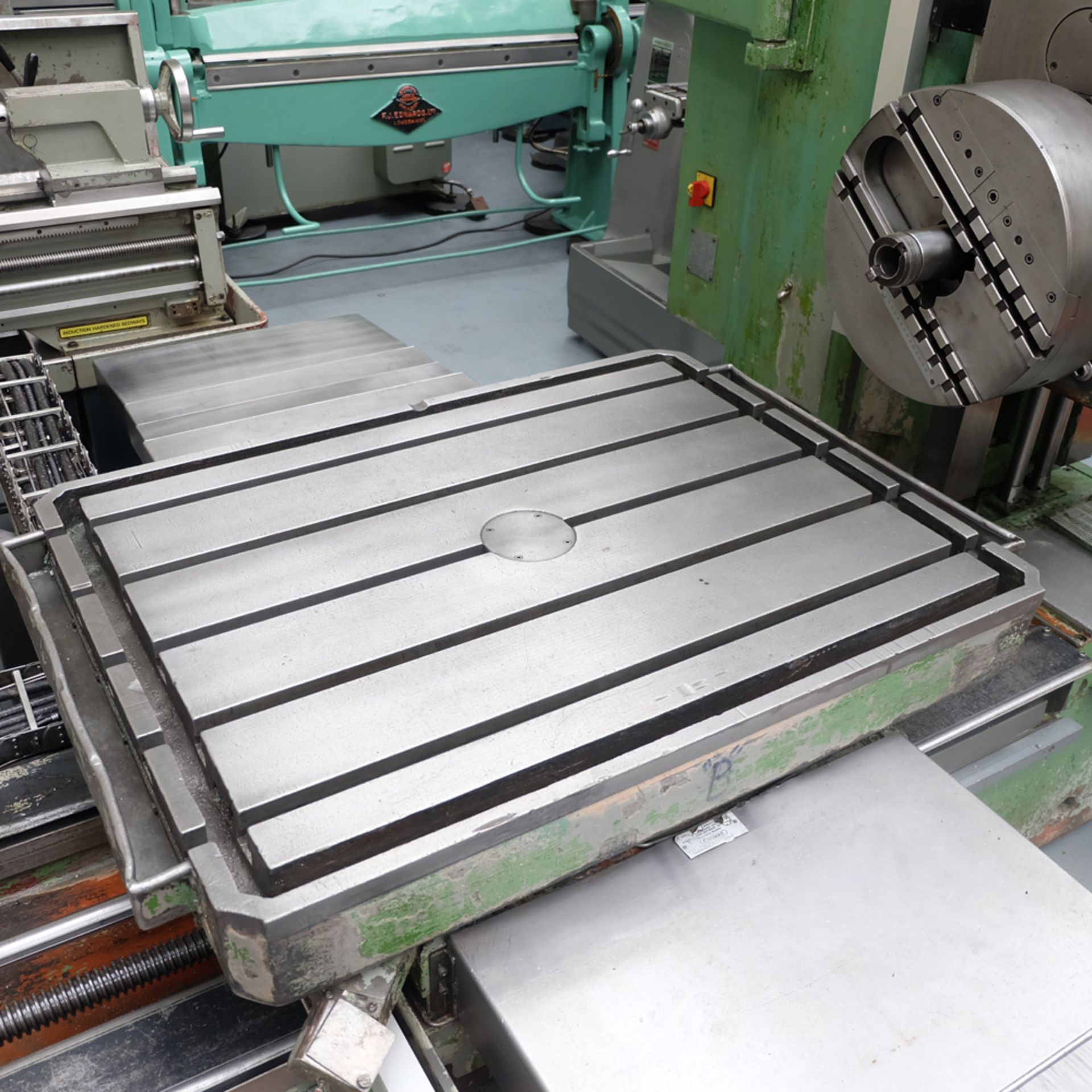 Ceruti Type ABC 75 Wide Bed Horizontal Boring, Milling & Facing Machine. - Image 5 of 17