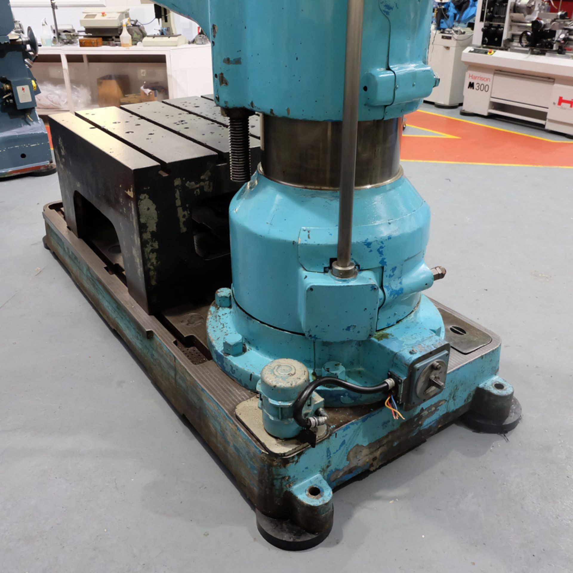 Kitchen & Wade Type E27 6' Radial Arm Drill. Arm Radius 72". Distance From Spindle to Base 65". - Image 10 of 10