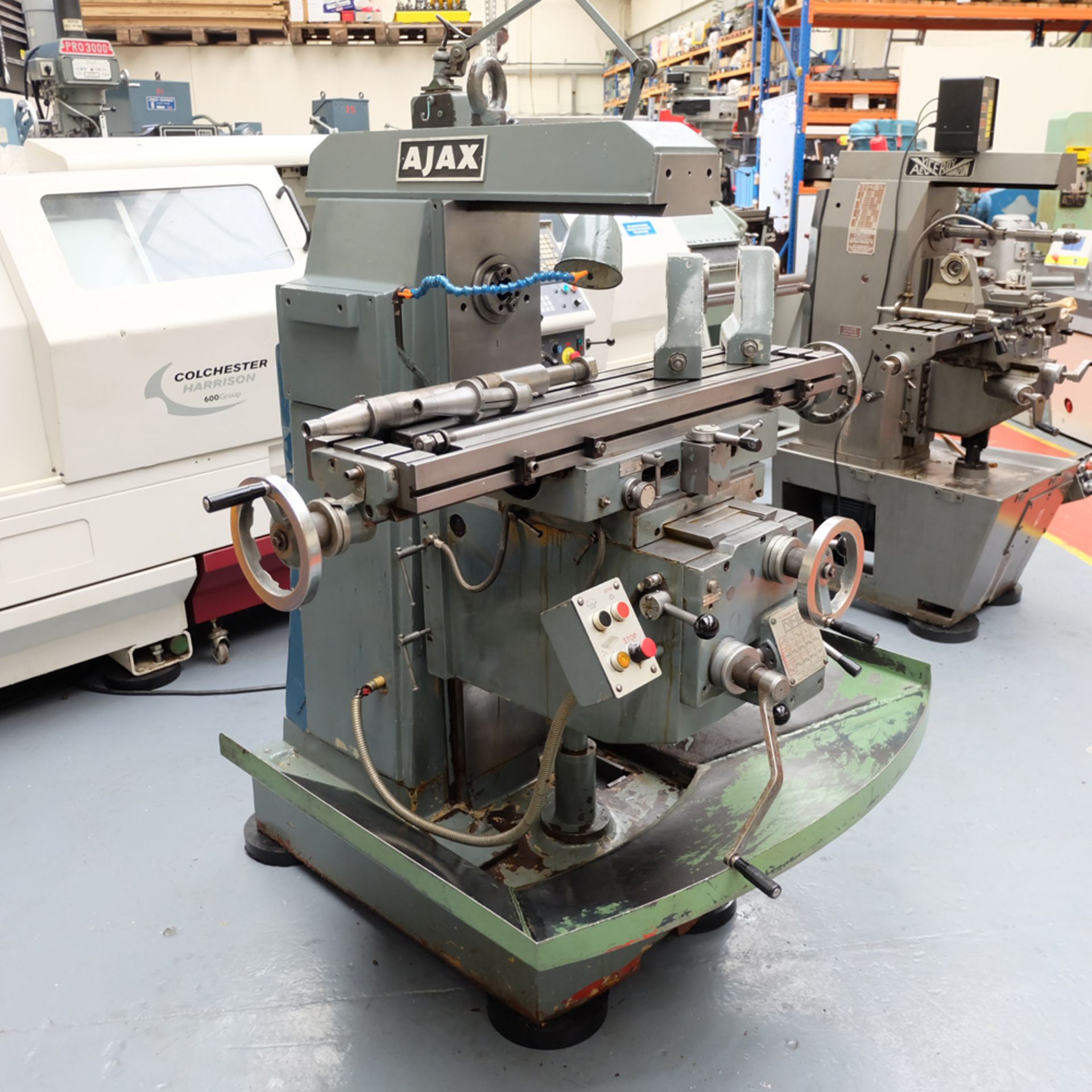 Ajax Horizontal Milling Machine - Image 2 of 10