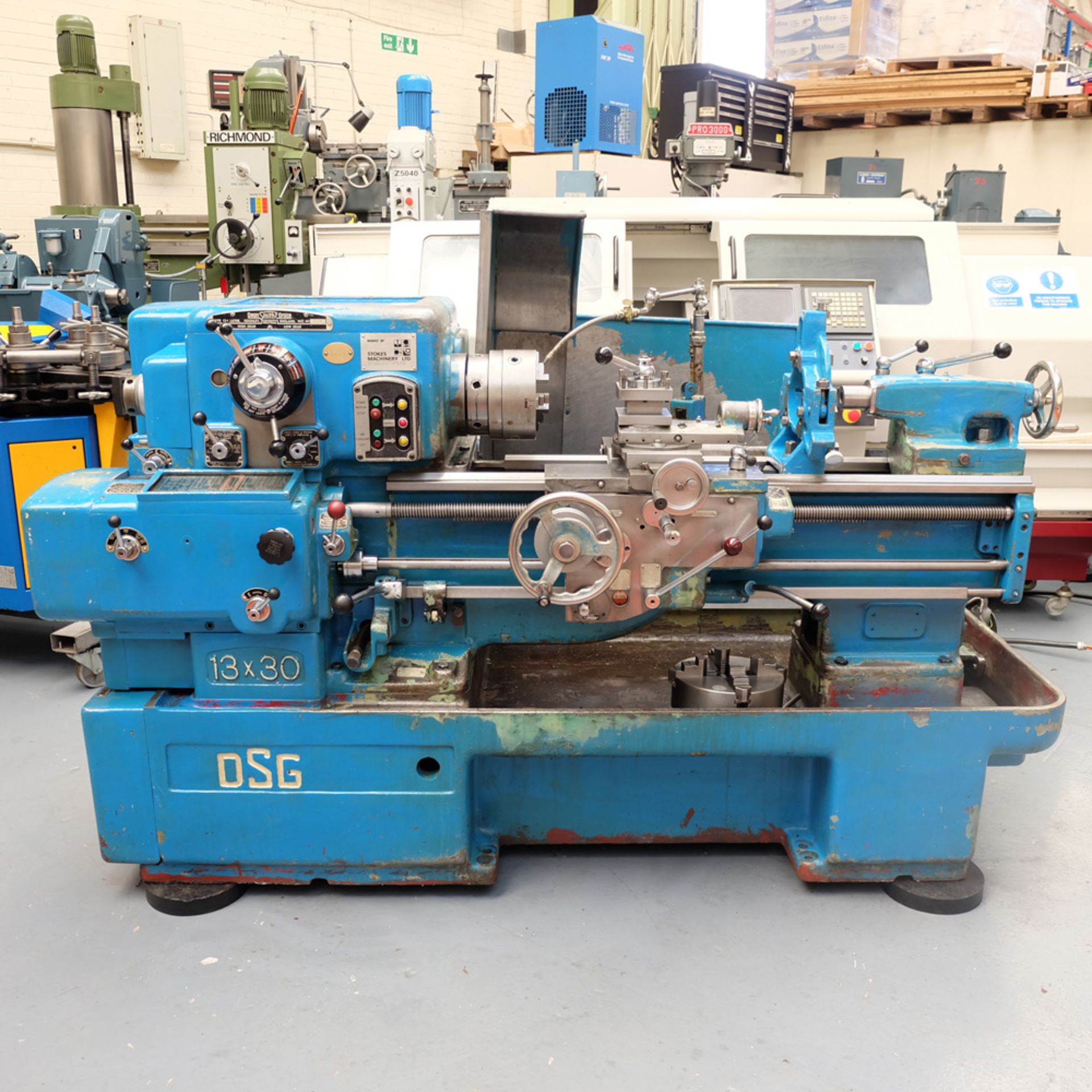 Dean Smith & Grace Type 13-1 Tool Room Centre Lathe.