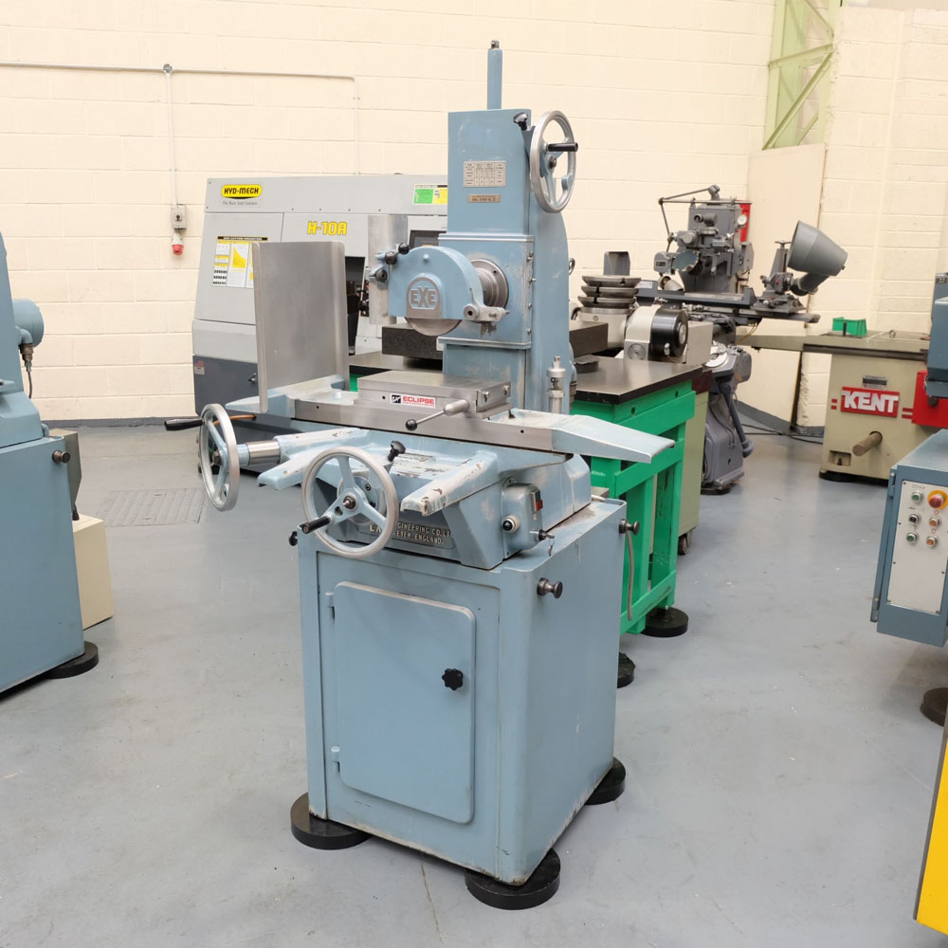 EXE Tool Room Precision Manual Surface Grinder. Table Capacity 12" x 6".