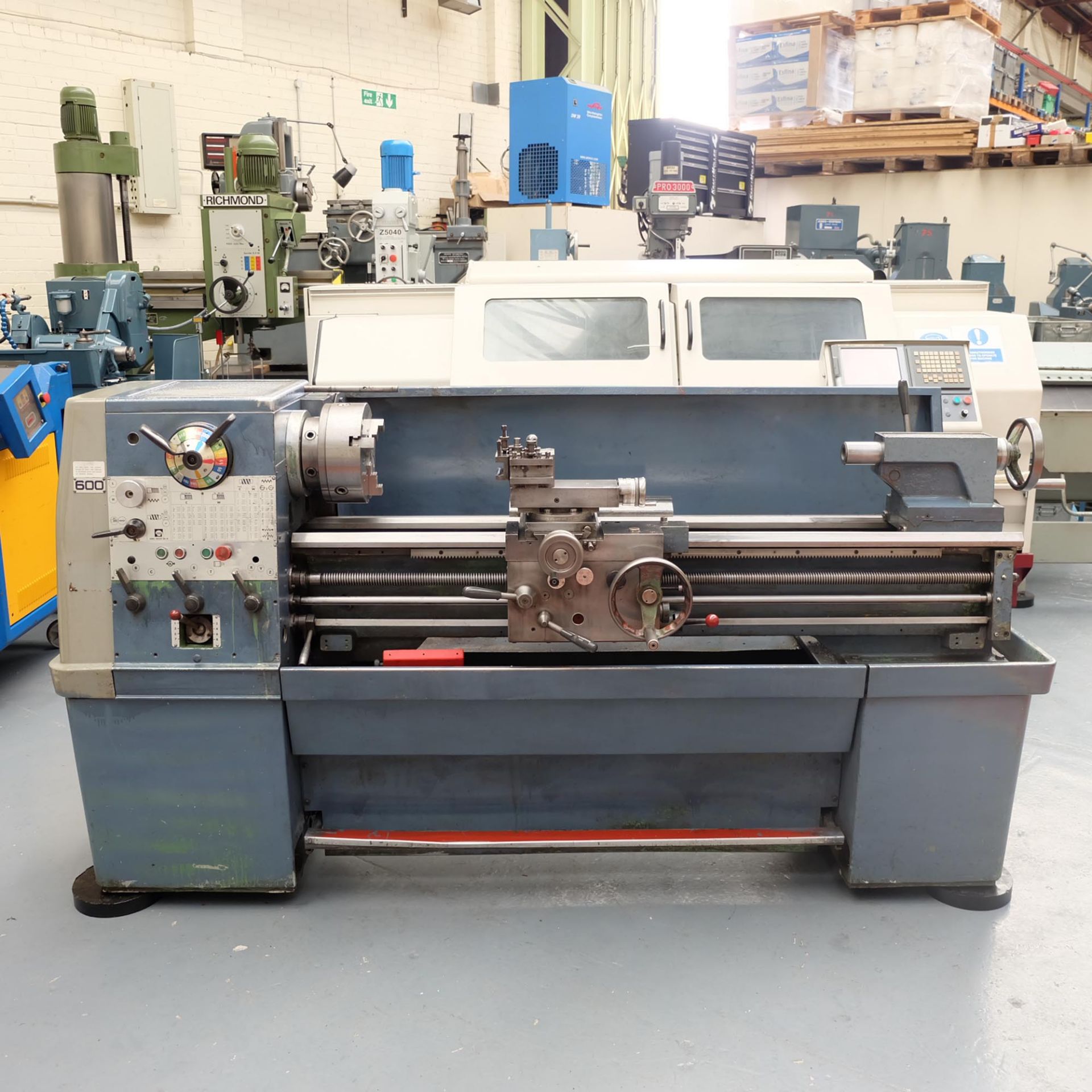 Colchester Triumph 2000 Gap Straight Bed Centre Lathe. - Image 2 of 14