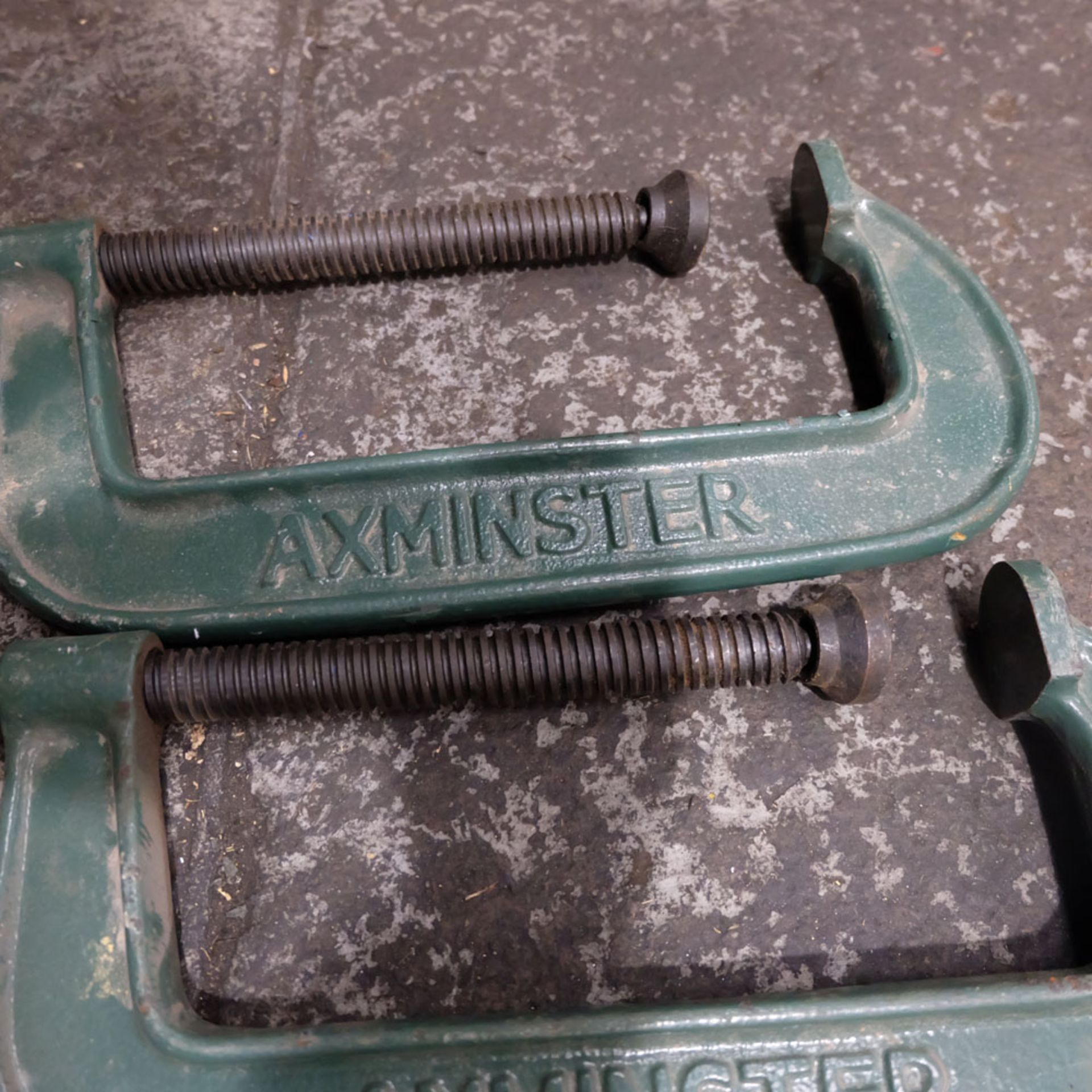 3 x Axminster 8" G Clamps - Image 2 of 2