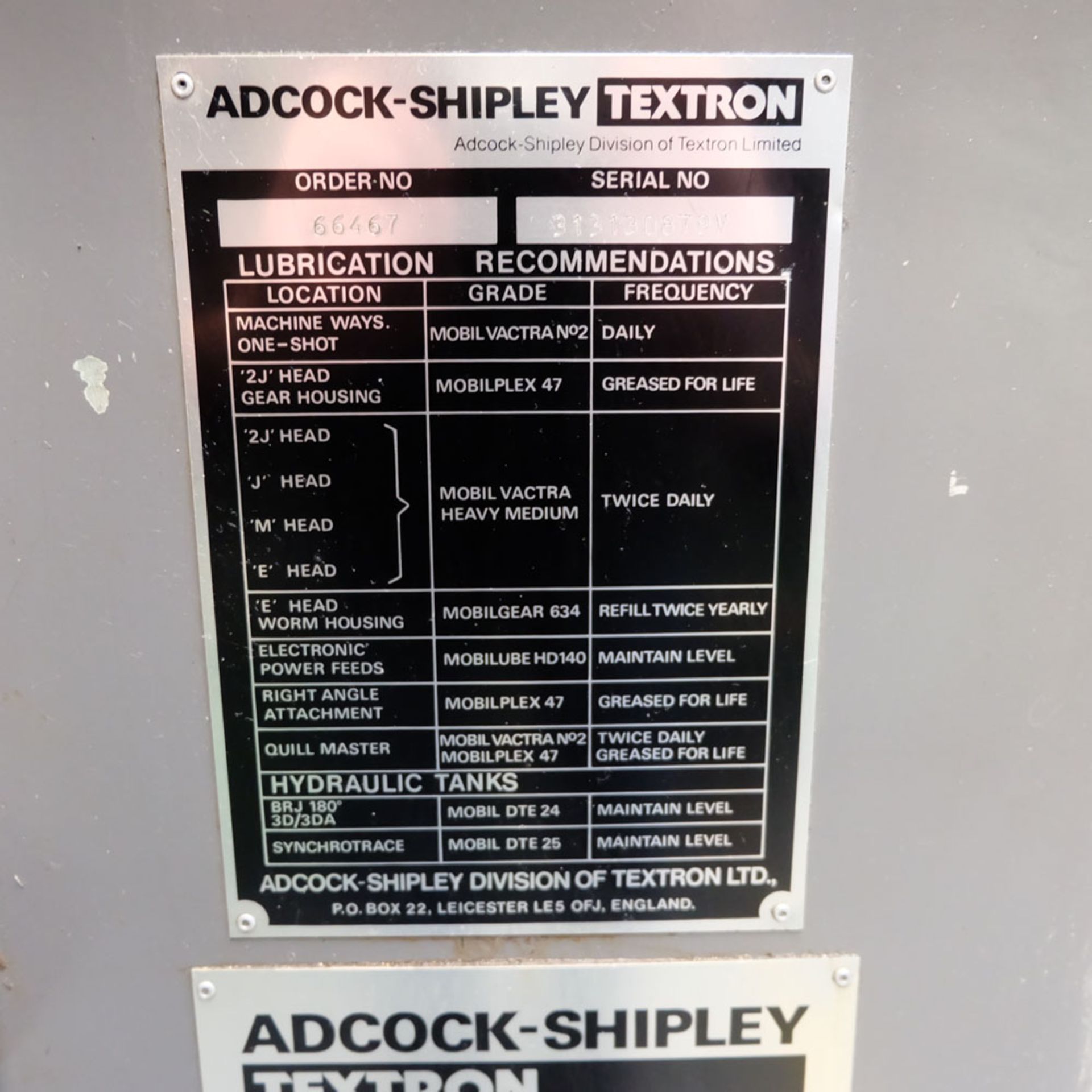 Bridgeport 2HP Vari-Speed Head Turret Mill. Table Size 42" x 9". Spindle Taper R8. - Image 11 of 13