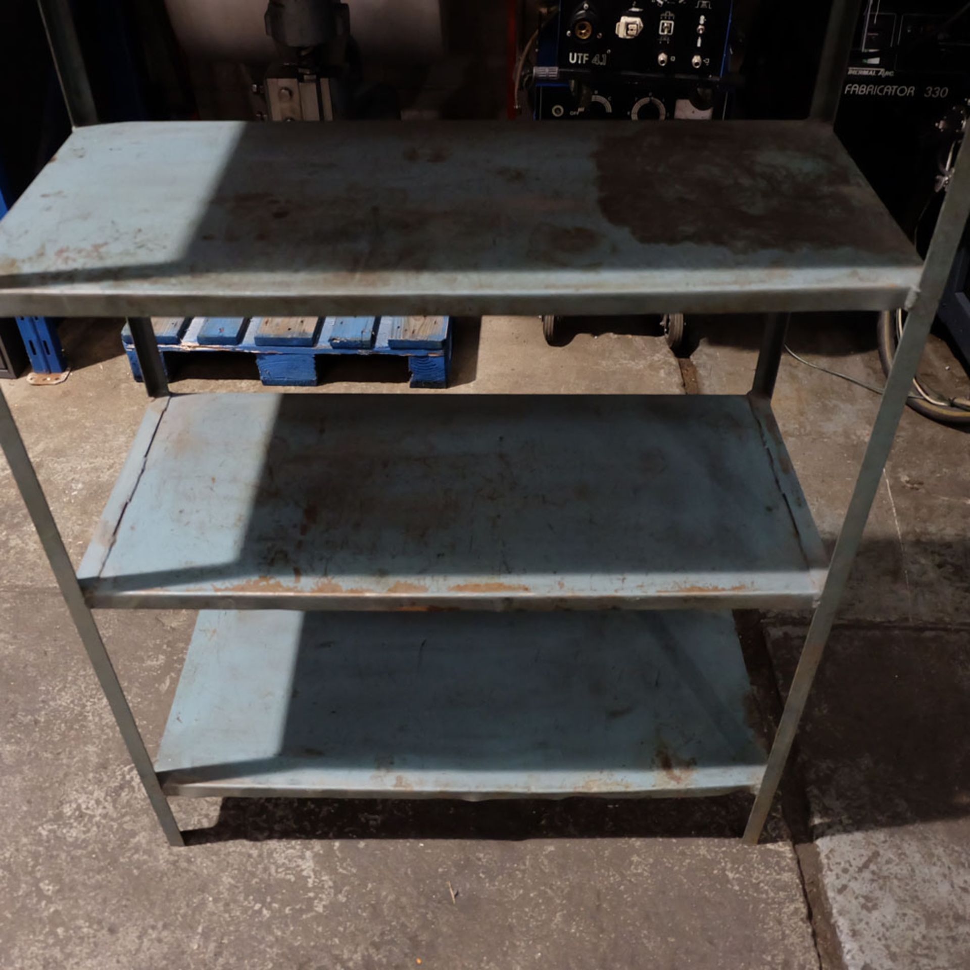Steel Shelves. Shelf Size Approx 36" x 16". Overall Height 72". - Image 5 of 5