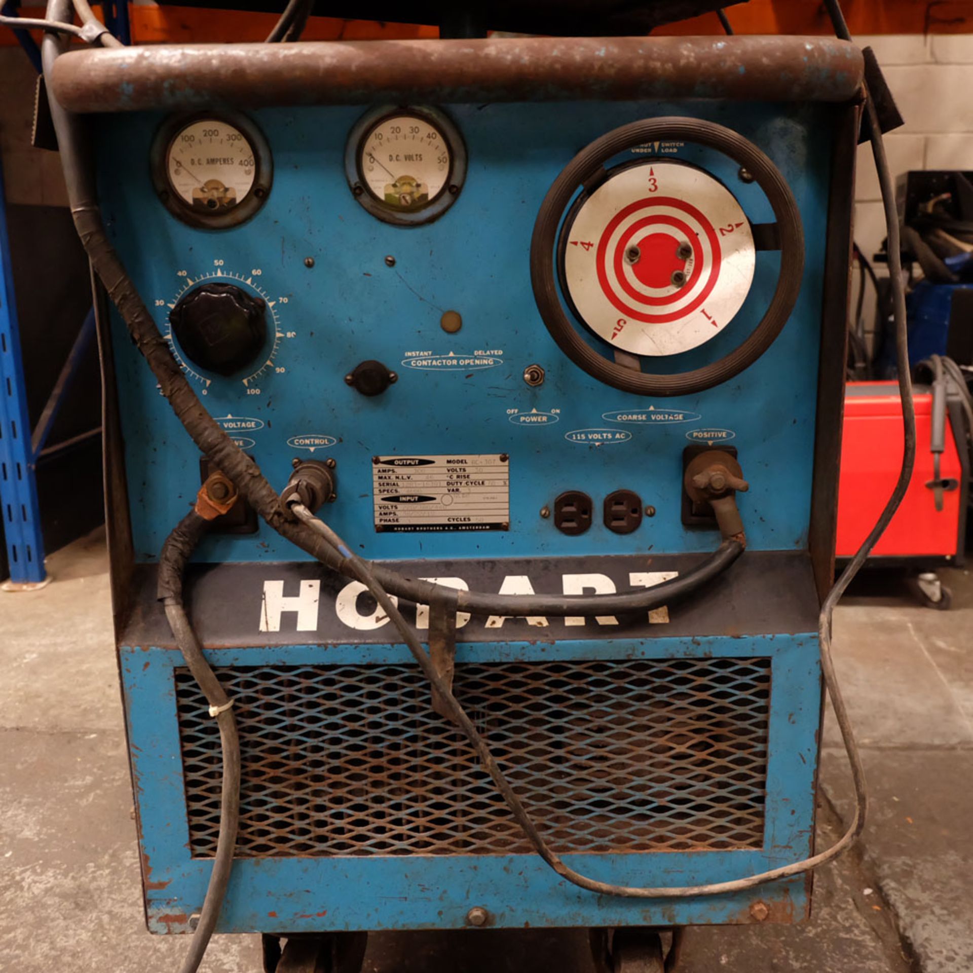 Hobart Cyber Mig 300. Model CT300 DC-S. 300 Amp Tig Set. 3 Phase. With Foot Pedal &Tig Gun. - Image 3 of 9