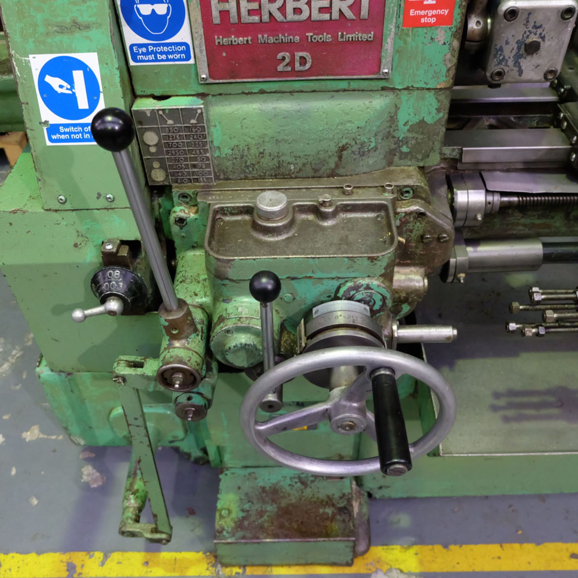 Herbert 2D Capstan Lathe. - Image 10 of 15