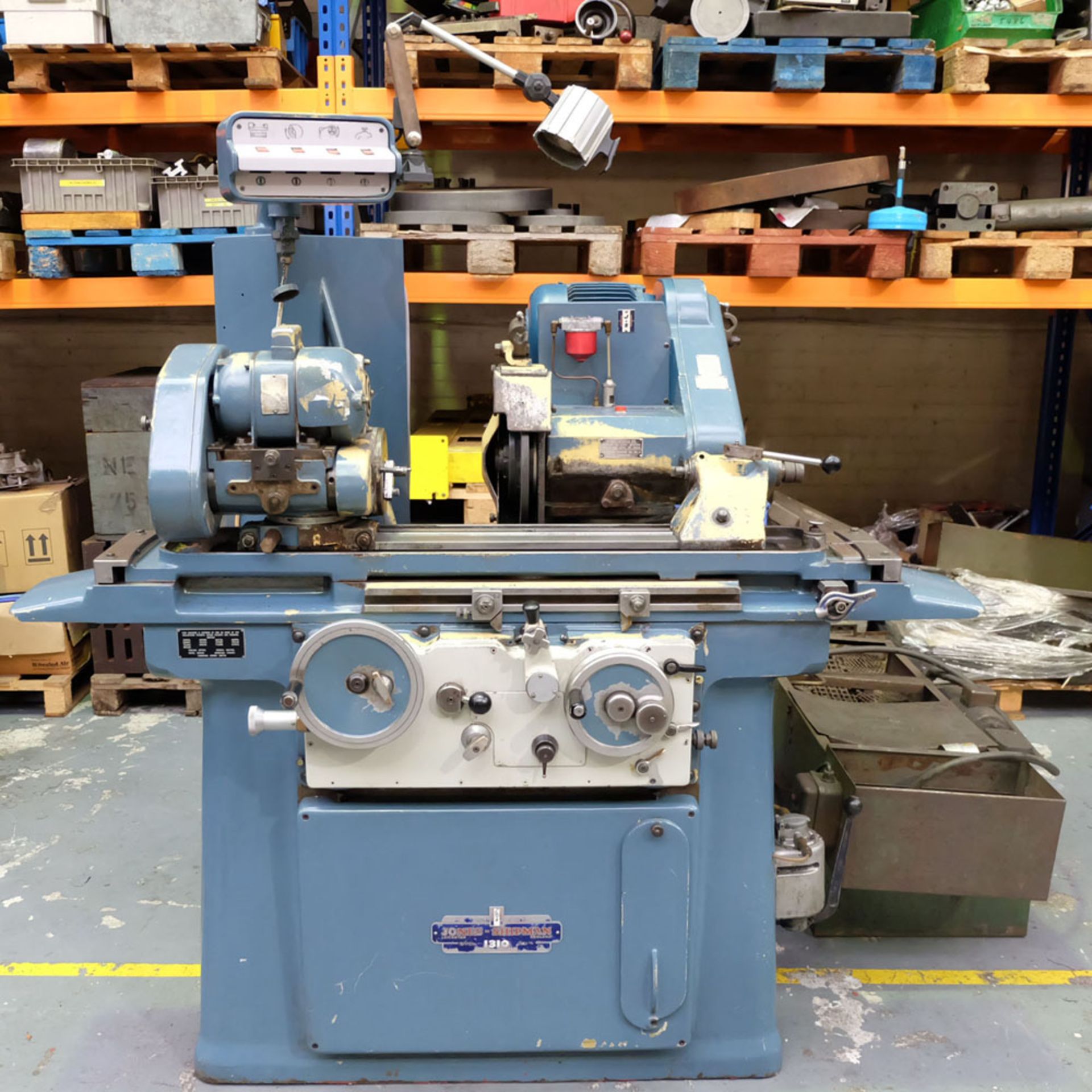 Jones & Shipman Model 1310 EIU. Universal Cylindrical Grinder. Capacity 18" x 8".