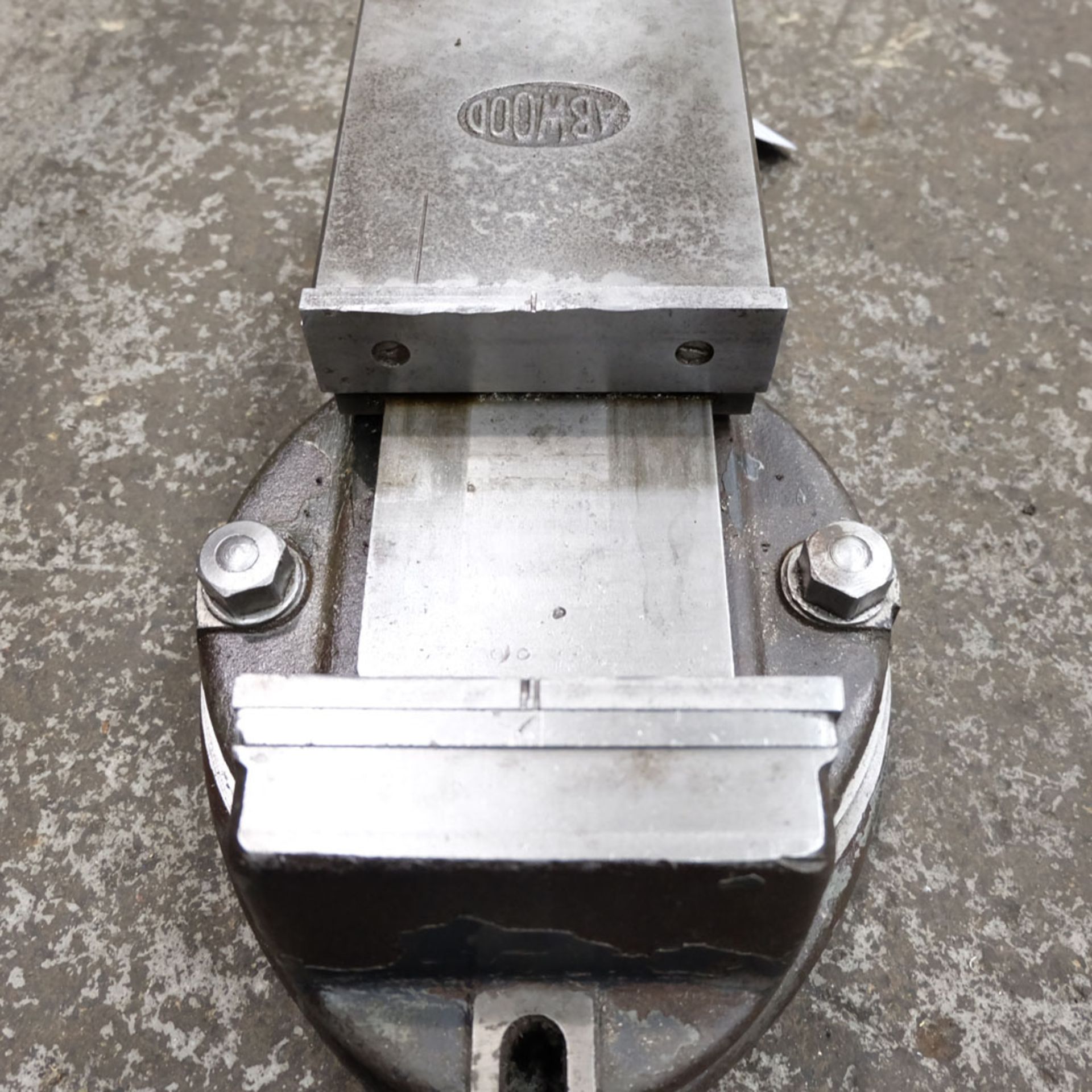 ABWOOD Swivelling Machine Vice. Approx Measurements - Jaws 6 1/4". Max Opening 5". - Image 3 of 5